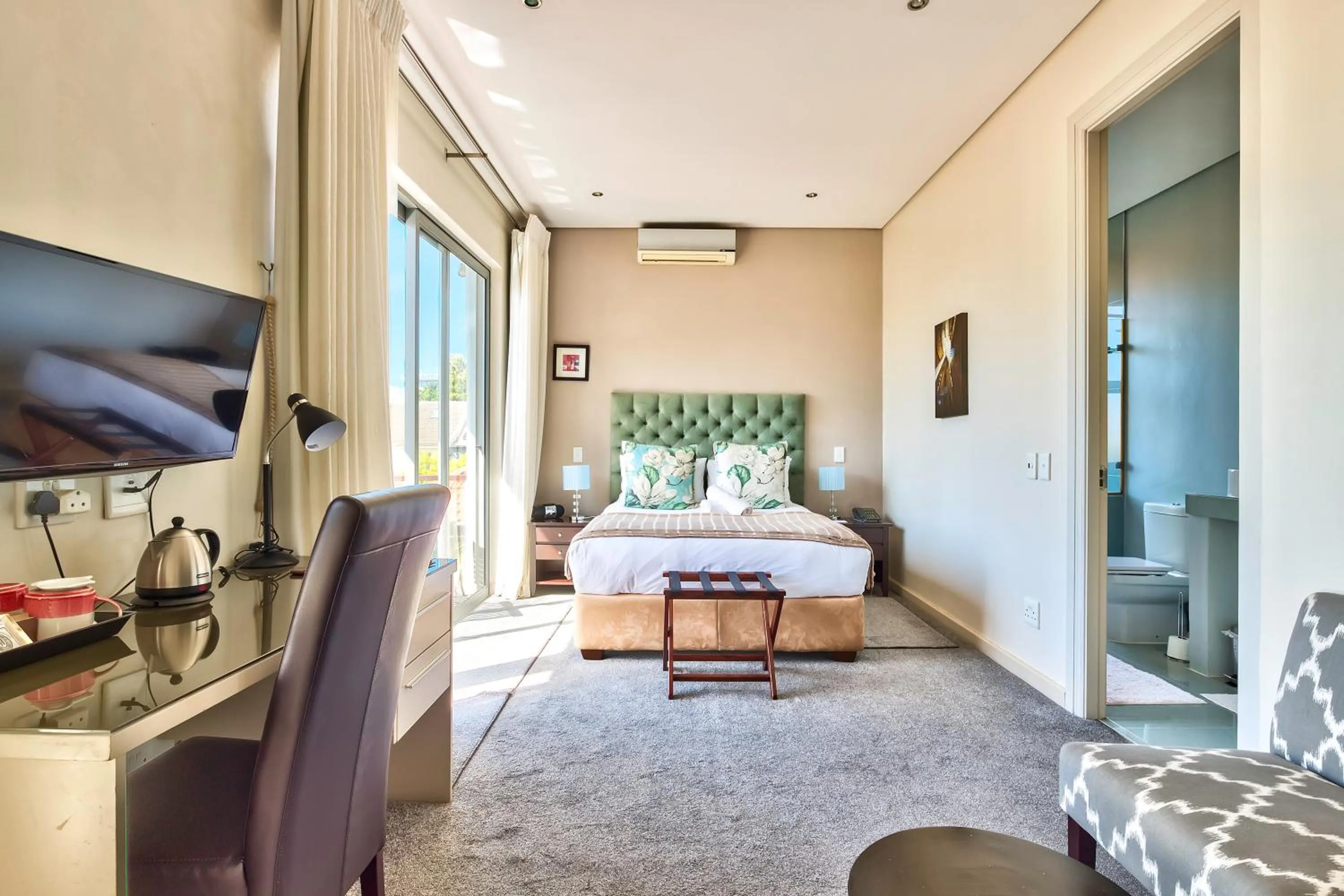 Bed in The One 8 Hotel in Green Point - Solar Power