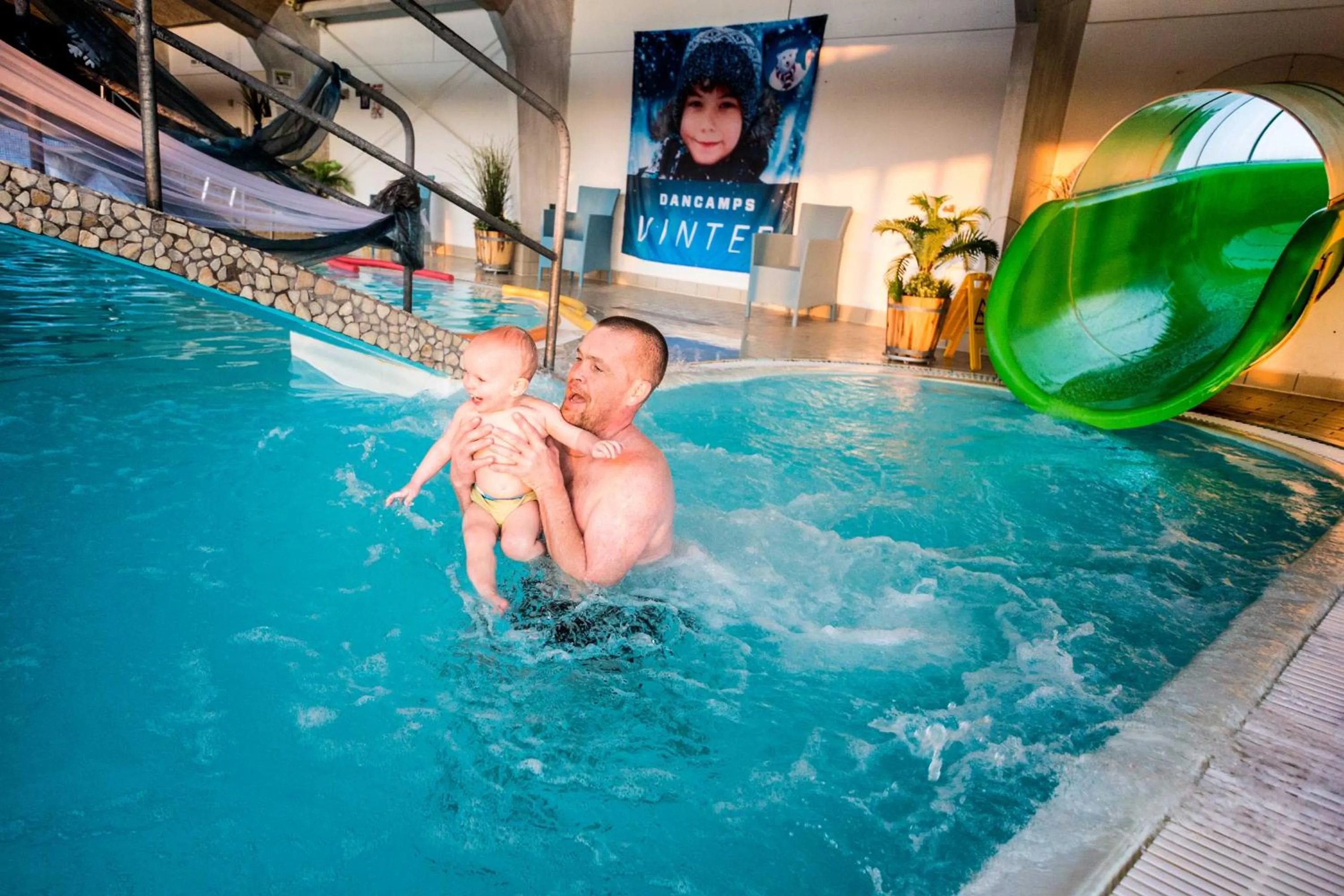 Swimming pool in Hvide Sande Beach Apartments