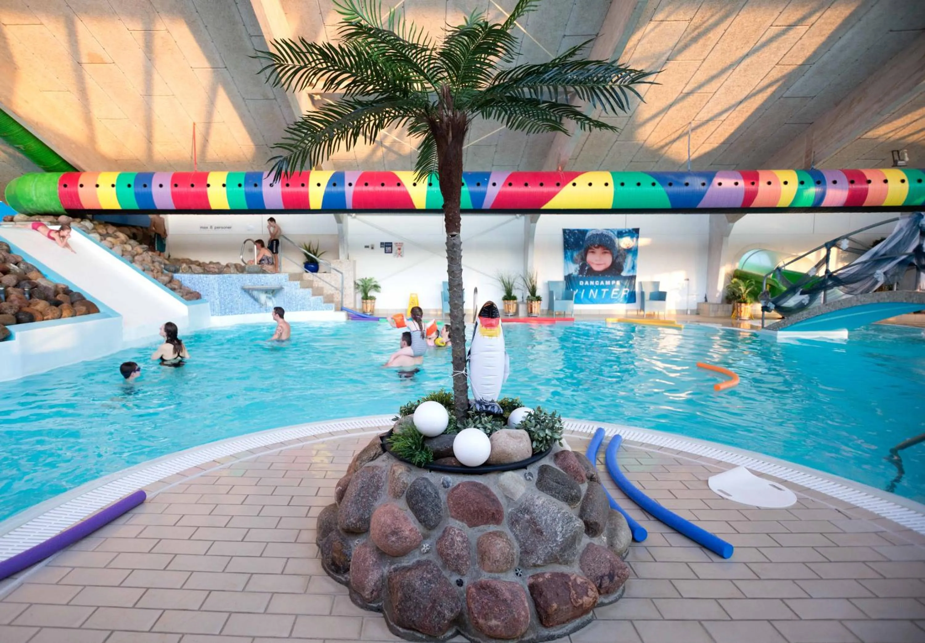 Swimming pool in Hvide Sande Beach Apartments