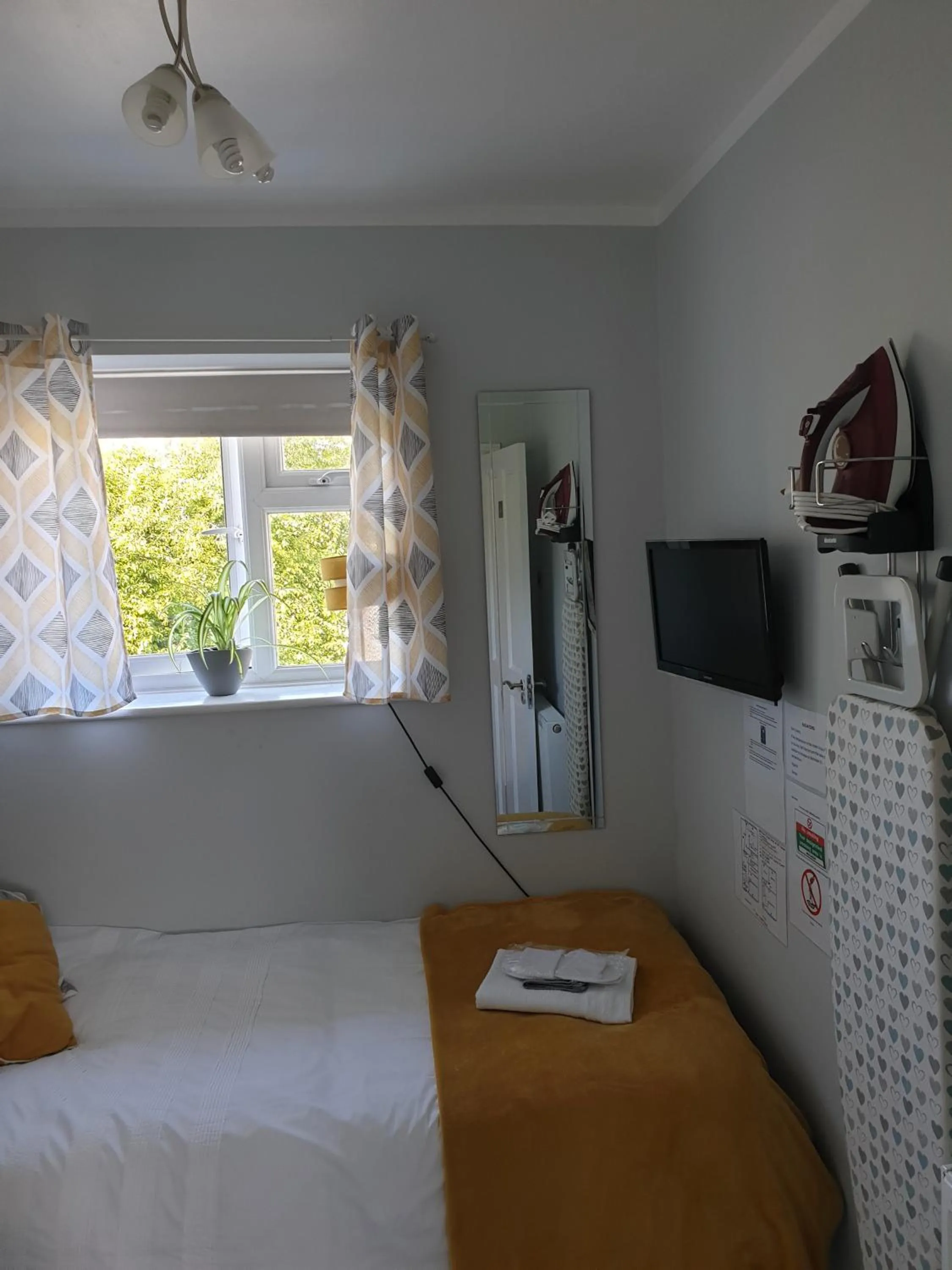 Bed in Comfortable rooms in the house