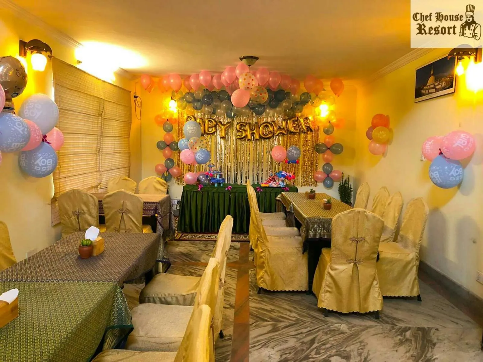 Restaurant/places to eat in Chef House Resort