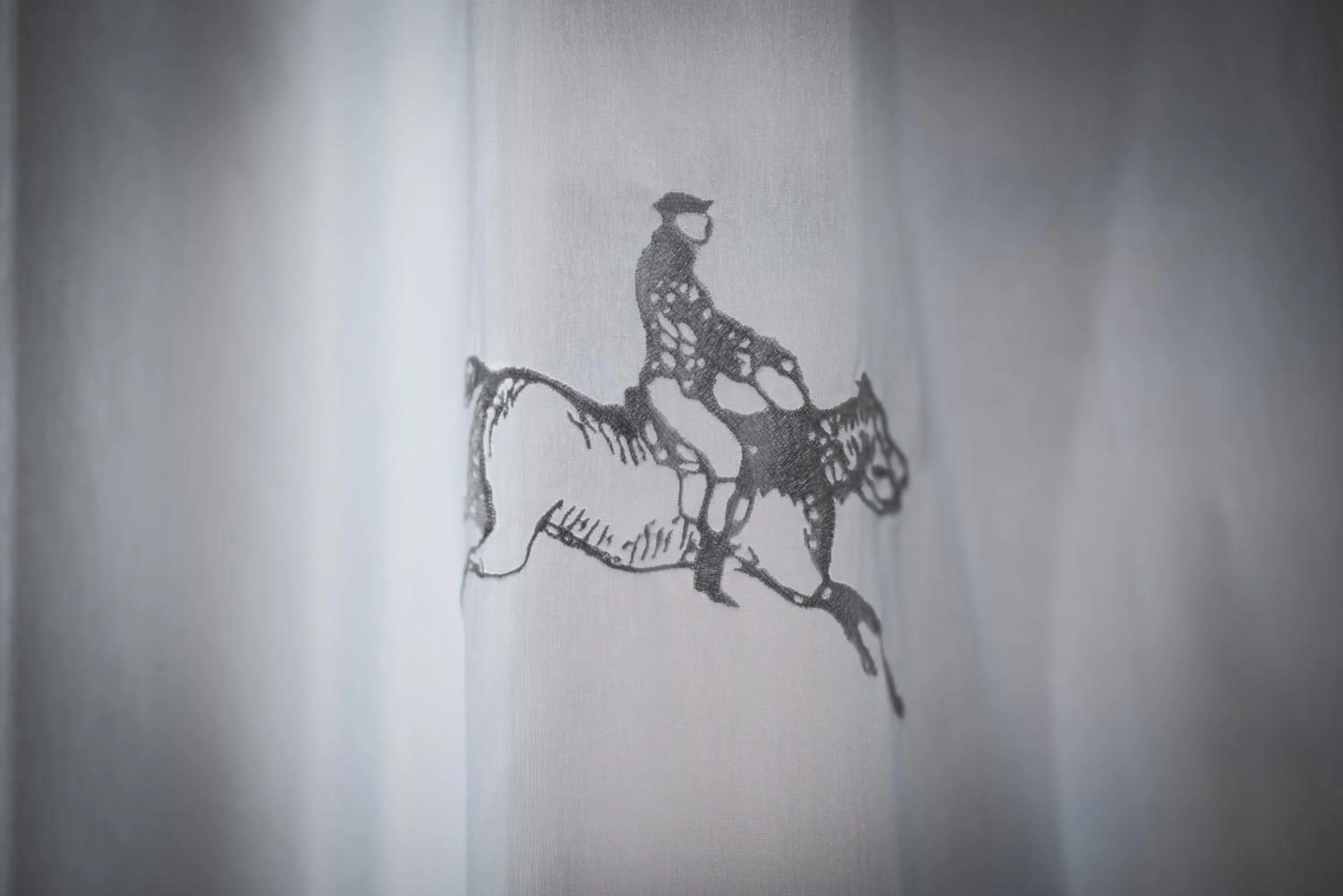 Decorative detail in Hotel Osteria della Pista dal 1875