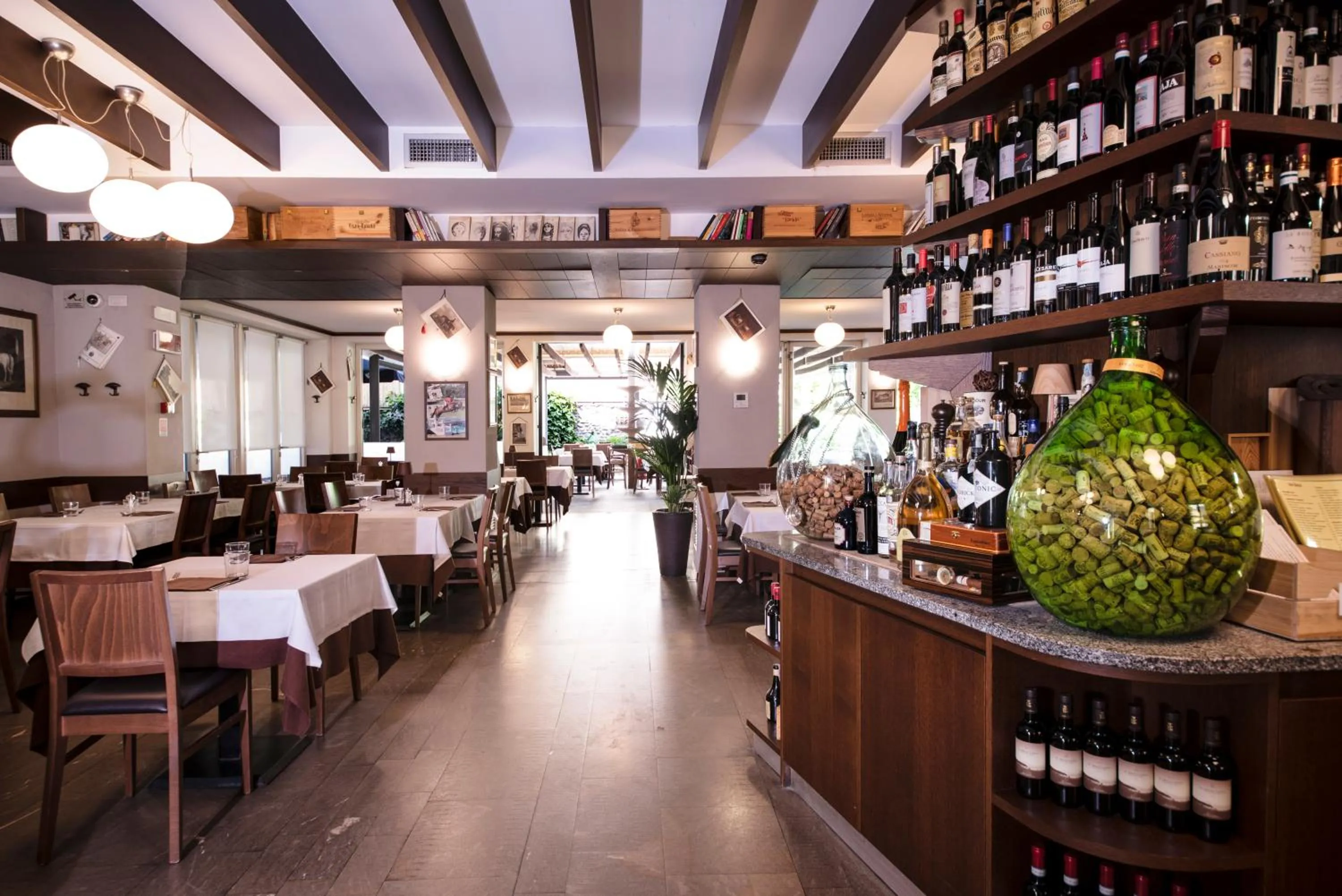 Restaurant/places to eat in Hotel Osteria della Pista dal 1875