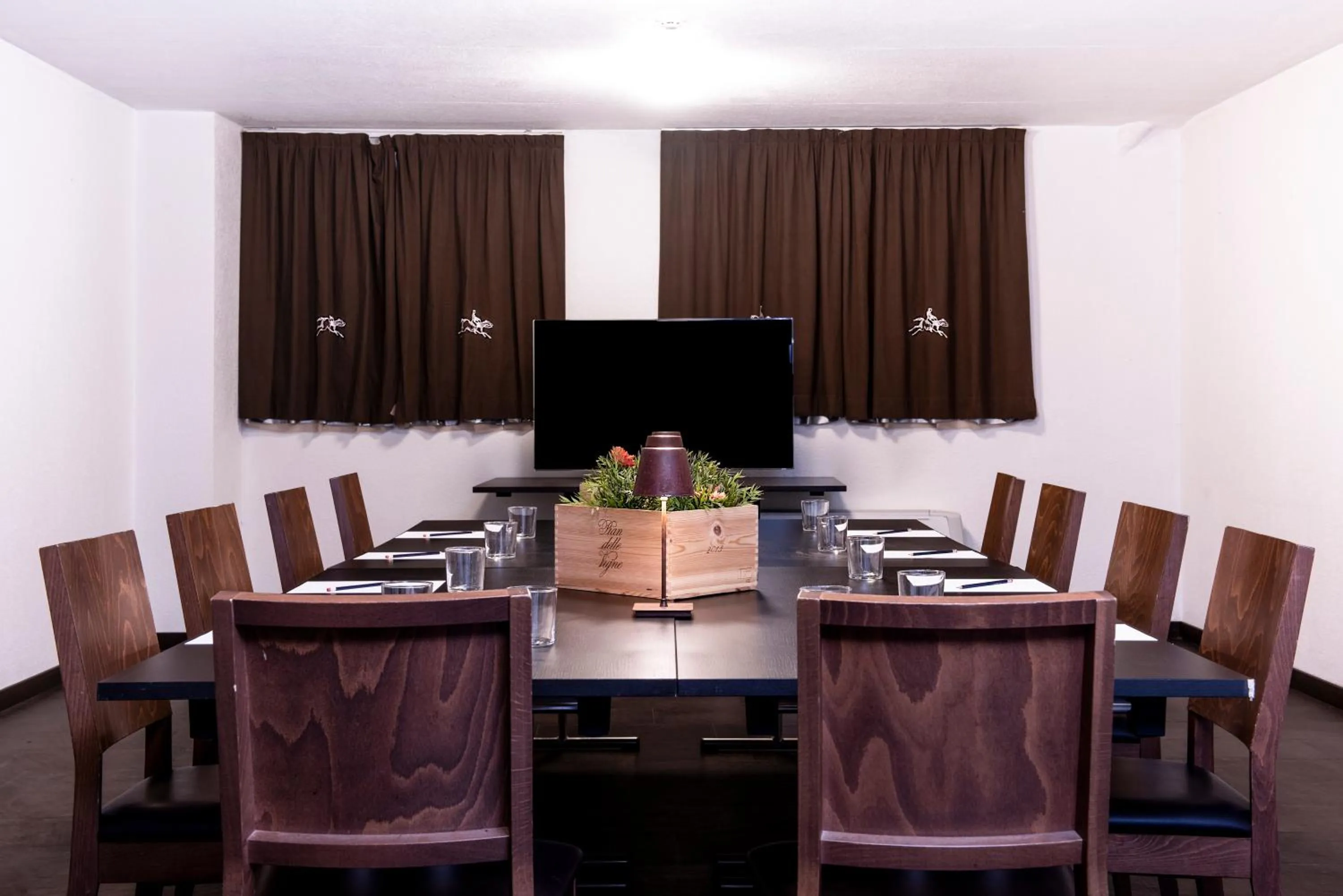 TV and multimedia in Hotel Osteria della Pista dal 1875