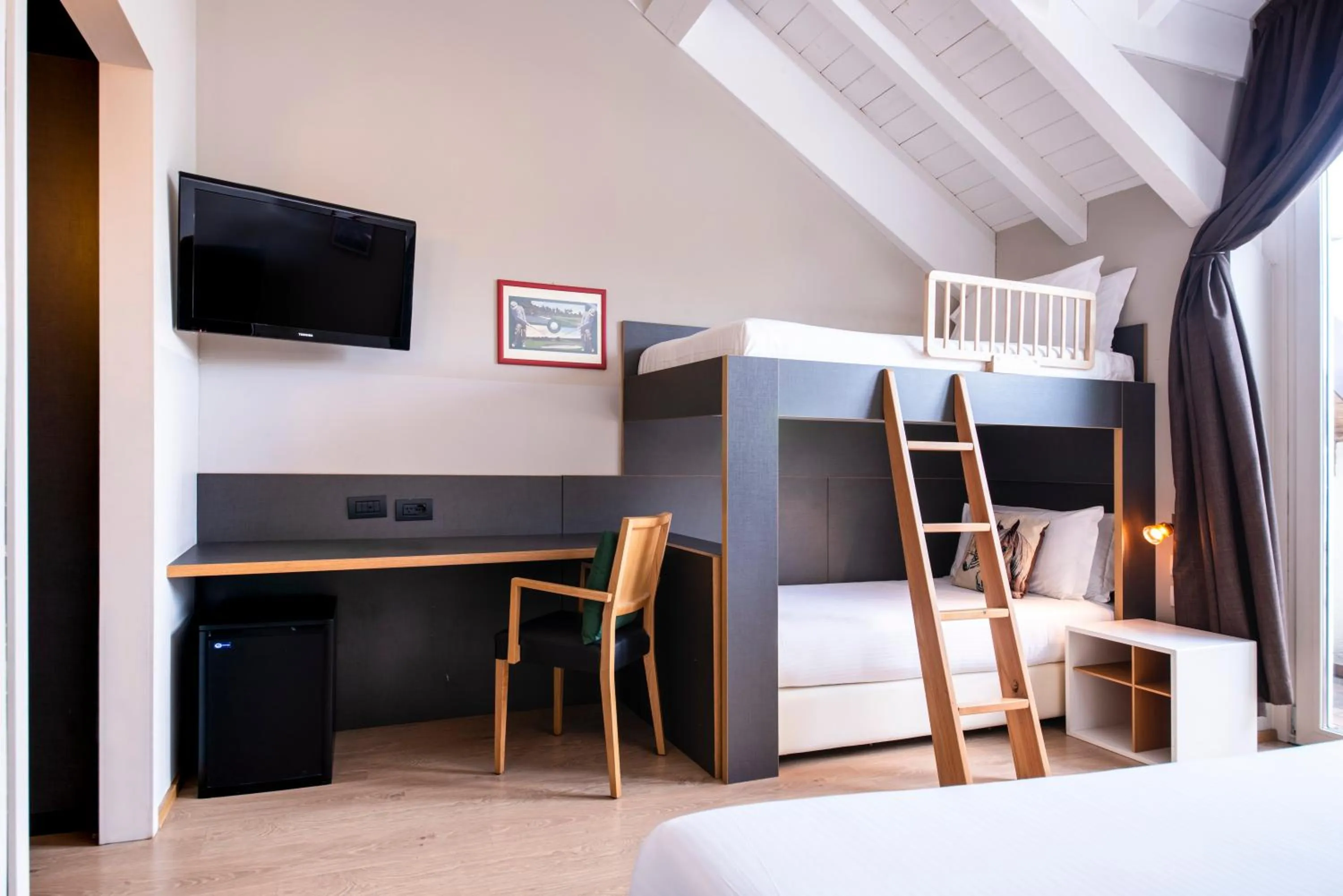 Bedroom, Bed in Hotel Osteria della Pista dal 1875