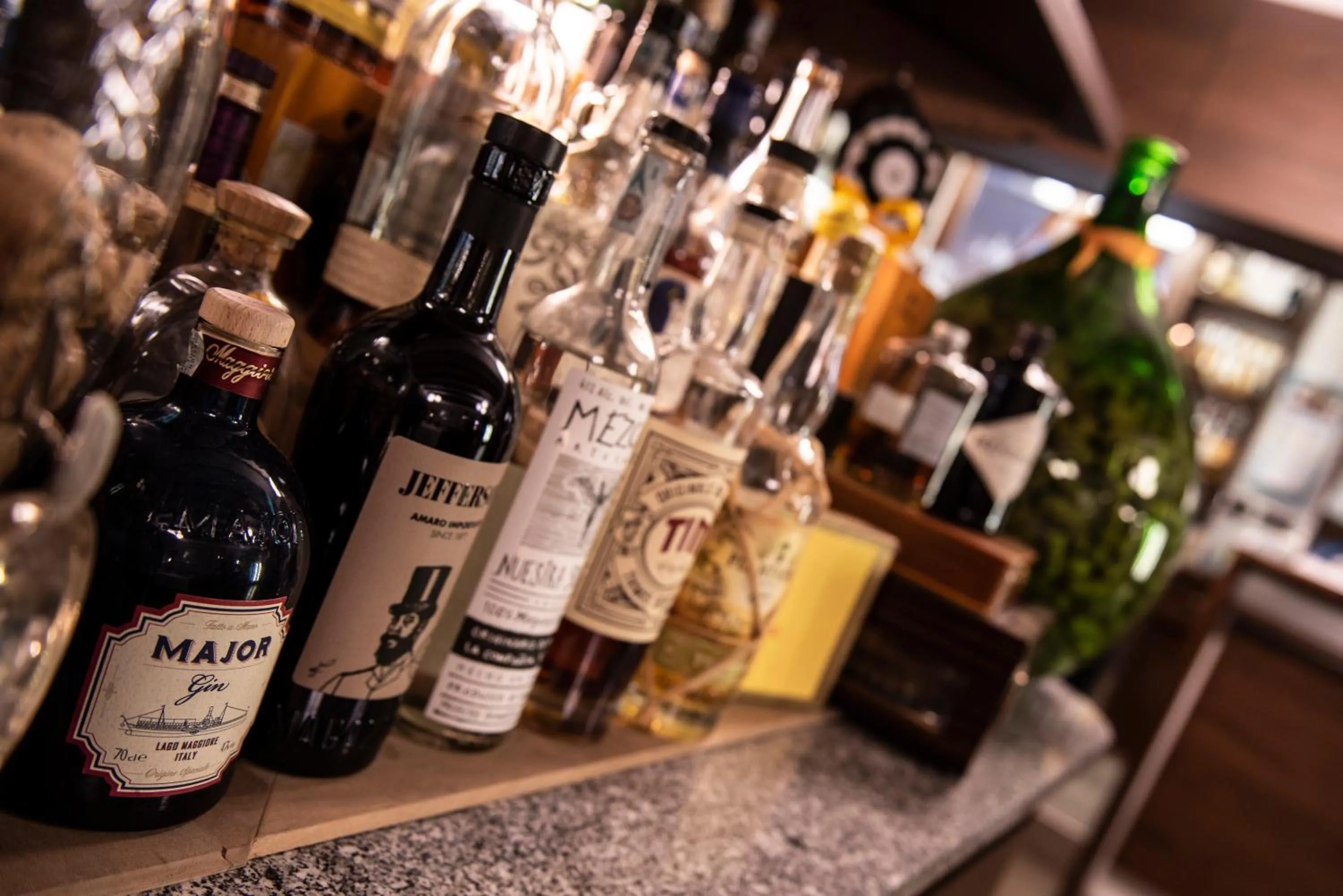 Alcoholic drinks in Hotel Osteria della Pista dal 1875