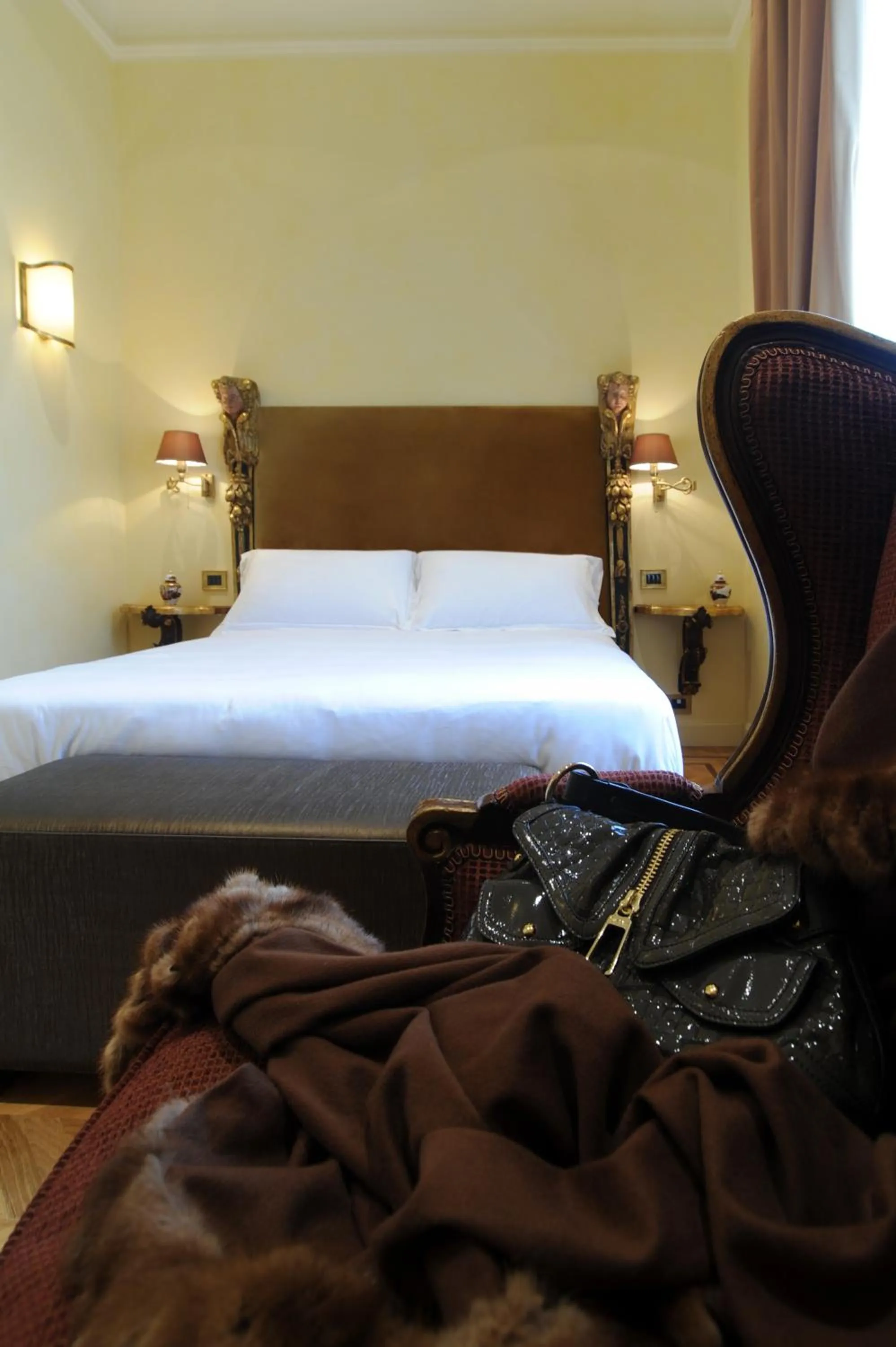 Photo of the whole room, Bed in Hotel Villa Duse