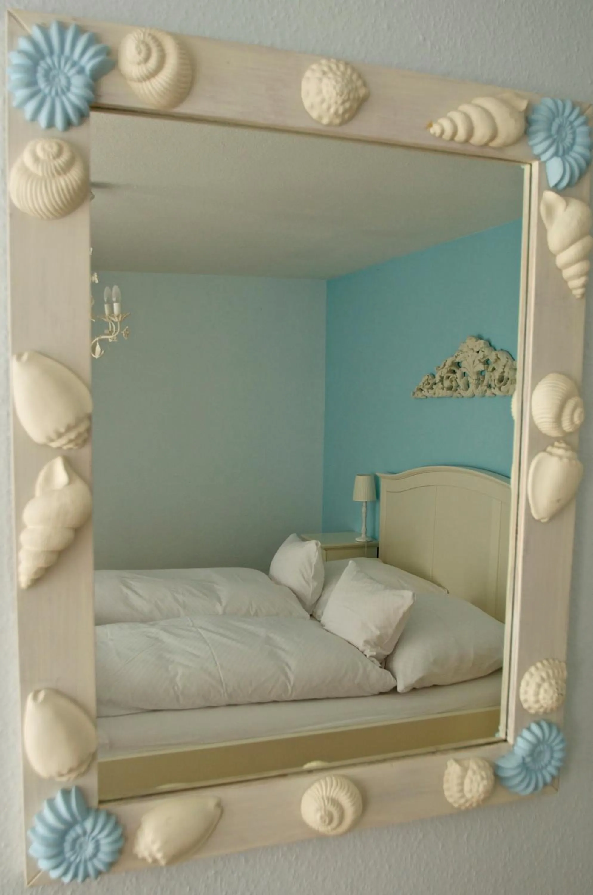 Decorative detail, Bed in Landhaus Hamm THE UNIQUE BOUTIQUE HOTEL