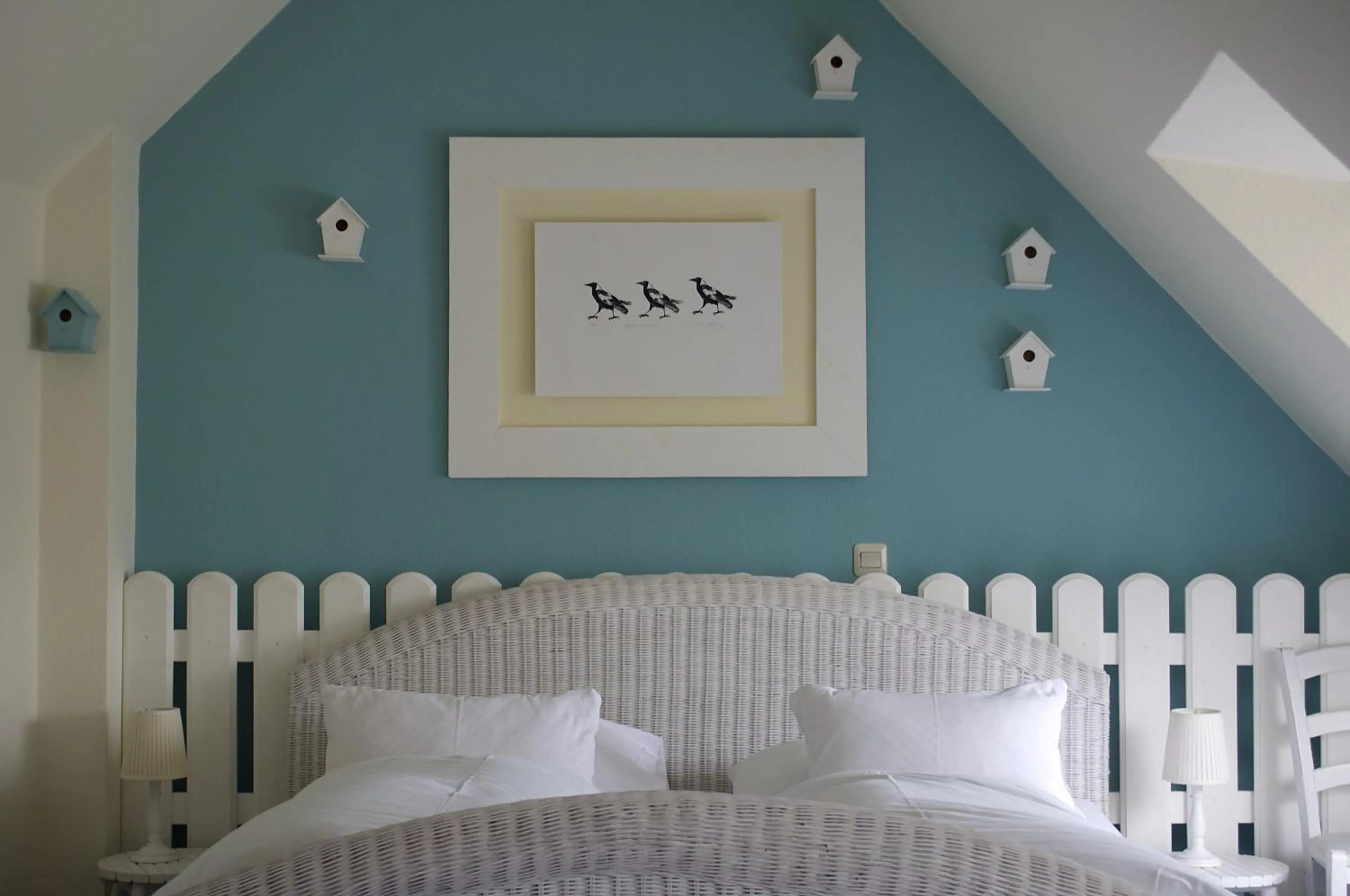 Decorative detail, Bed in Landhaus Hamm THE UNIQUE BOUTIQUE HOTEL