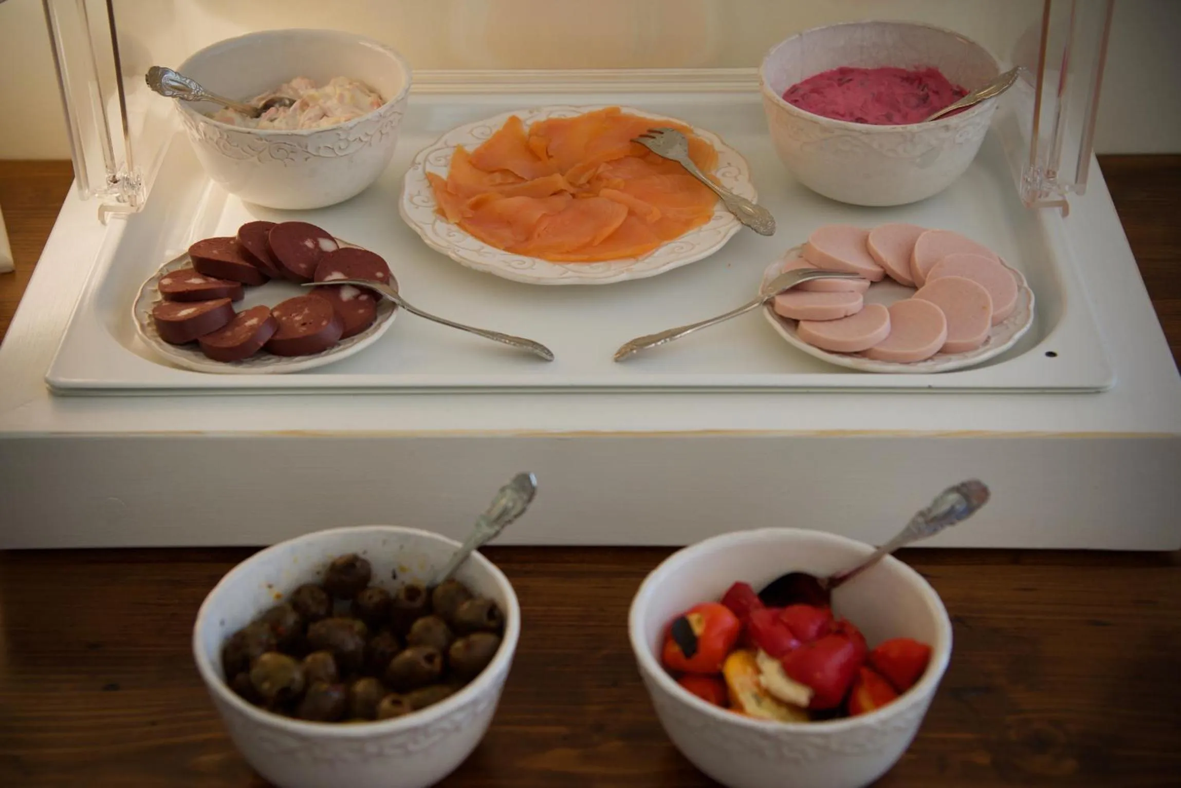 Buffet breakfast in Landhaus Hamm THE UNIQUE BOUTIQUE HOTEL