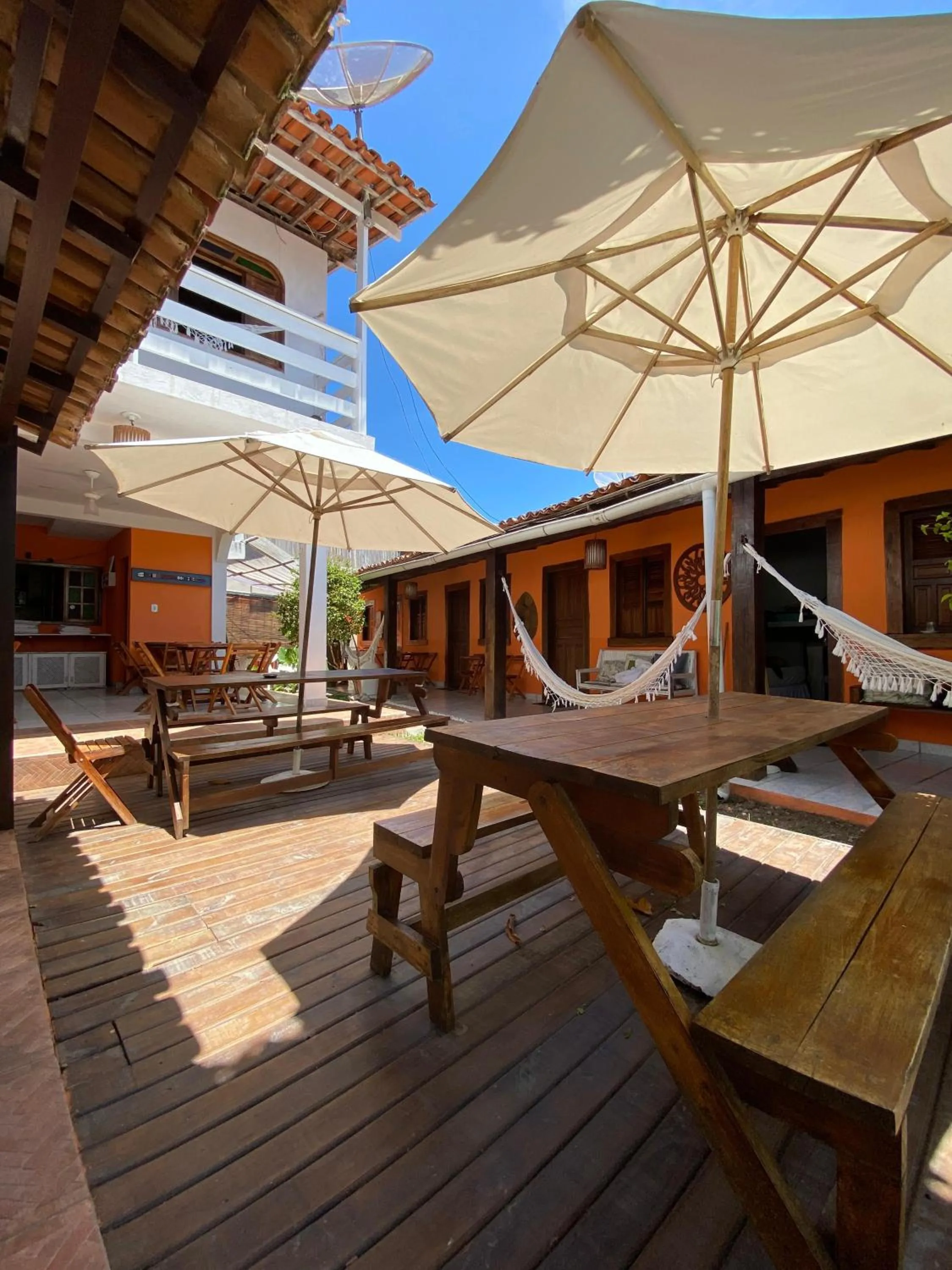 Balcony/Terrace in Pousada do Carlos