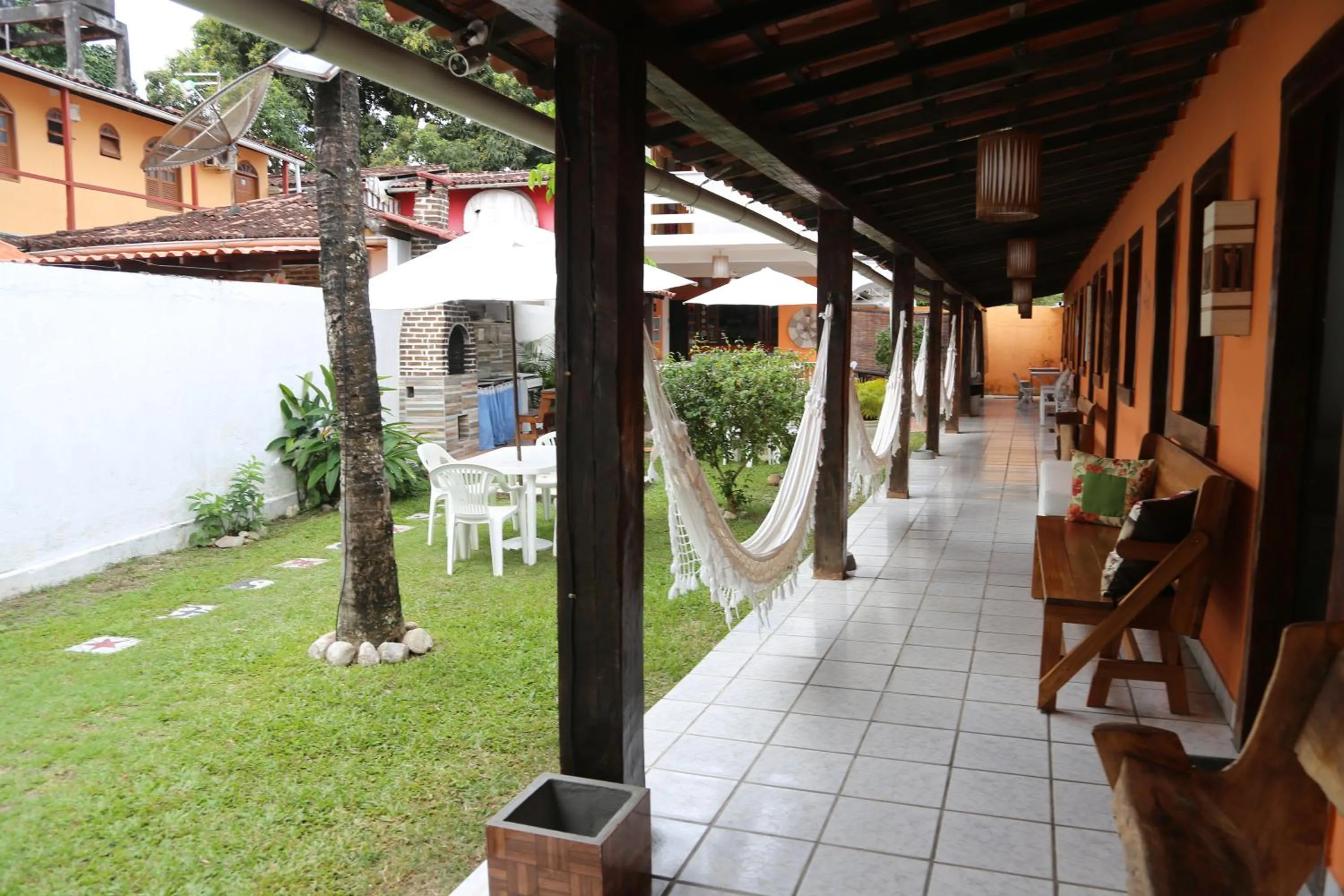 Patio in Pousada do Carlos