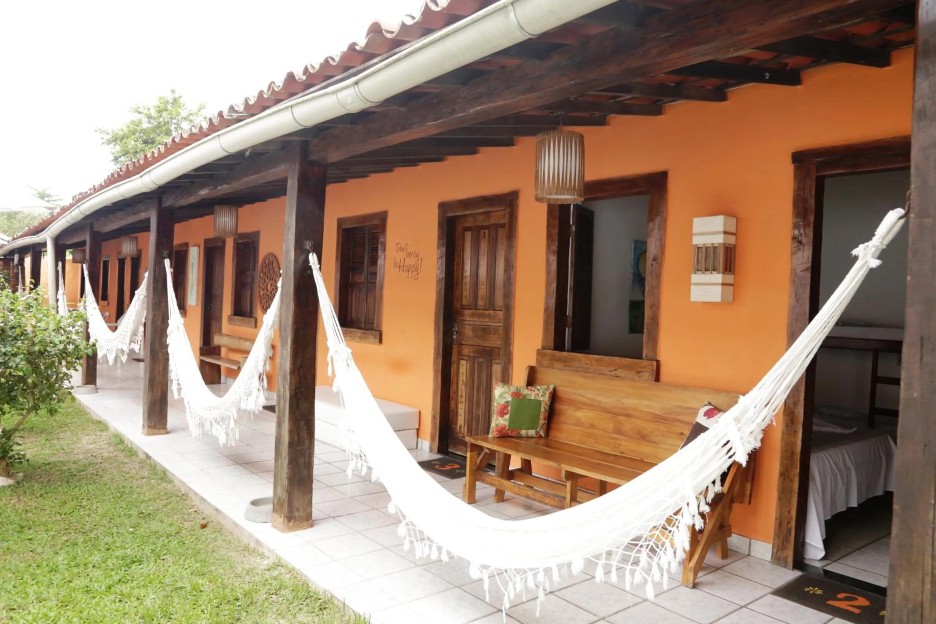 Patio in Pousada do Carlos