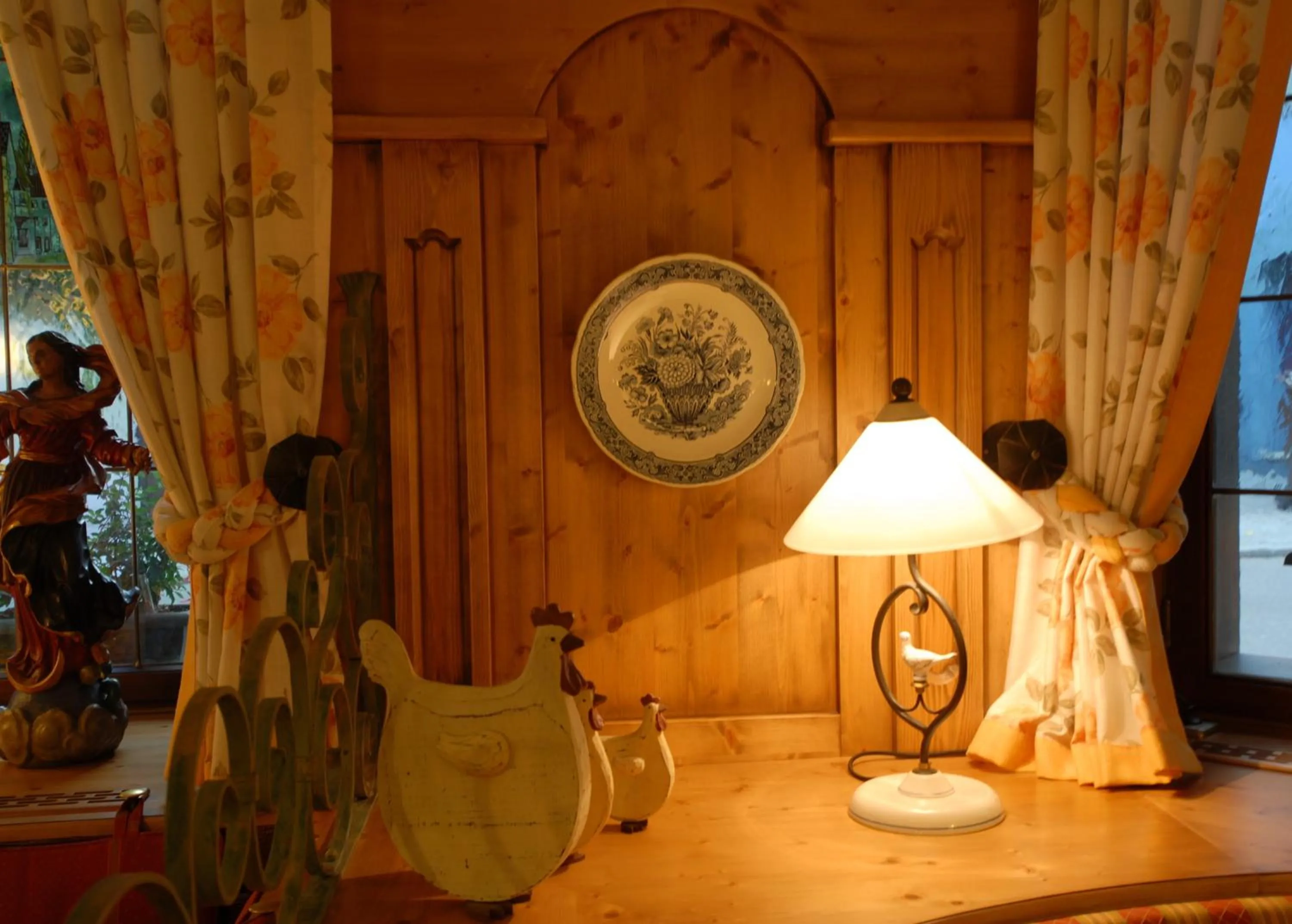 Decorative detail in Seehotel Schäpfle