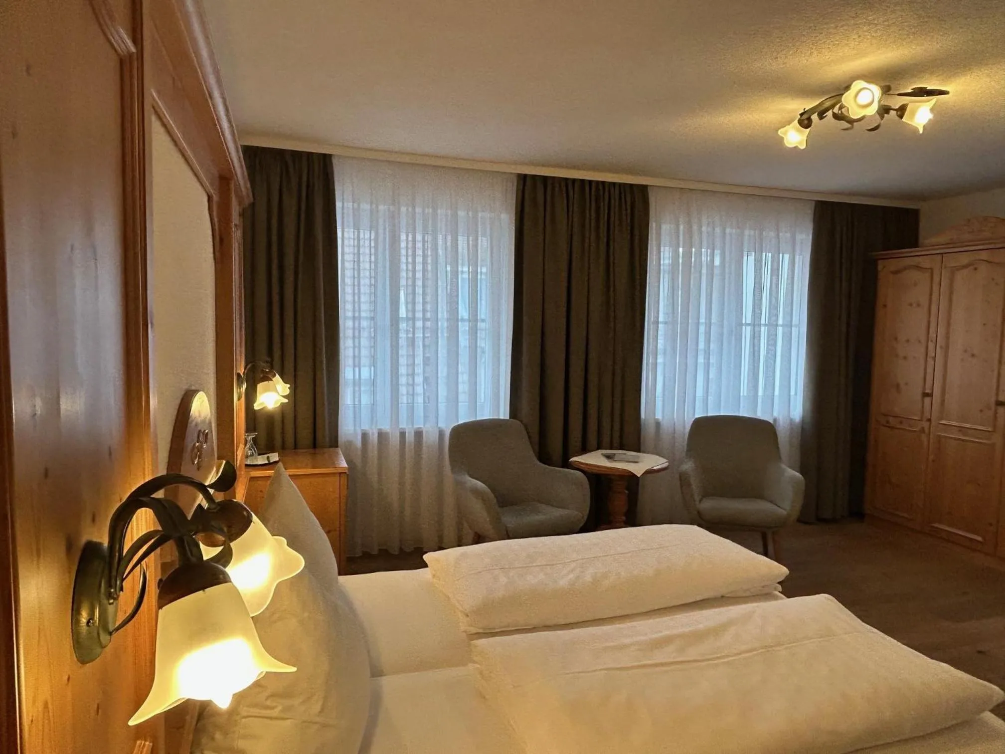 Bed in Seehotel Schäpfle