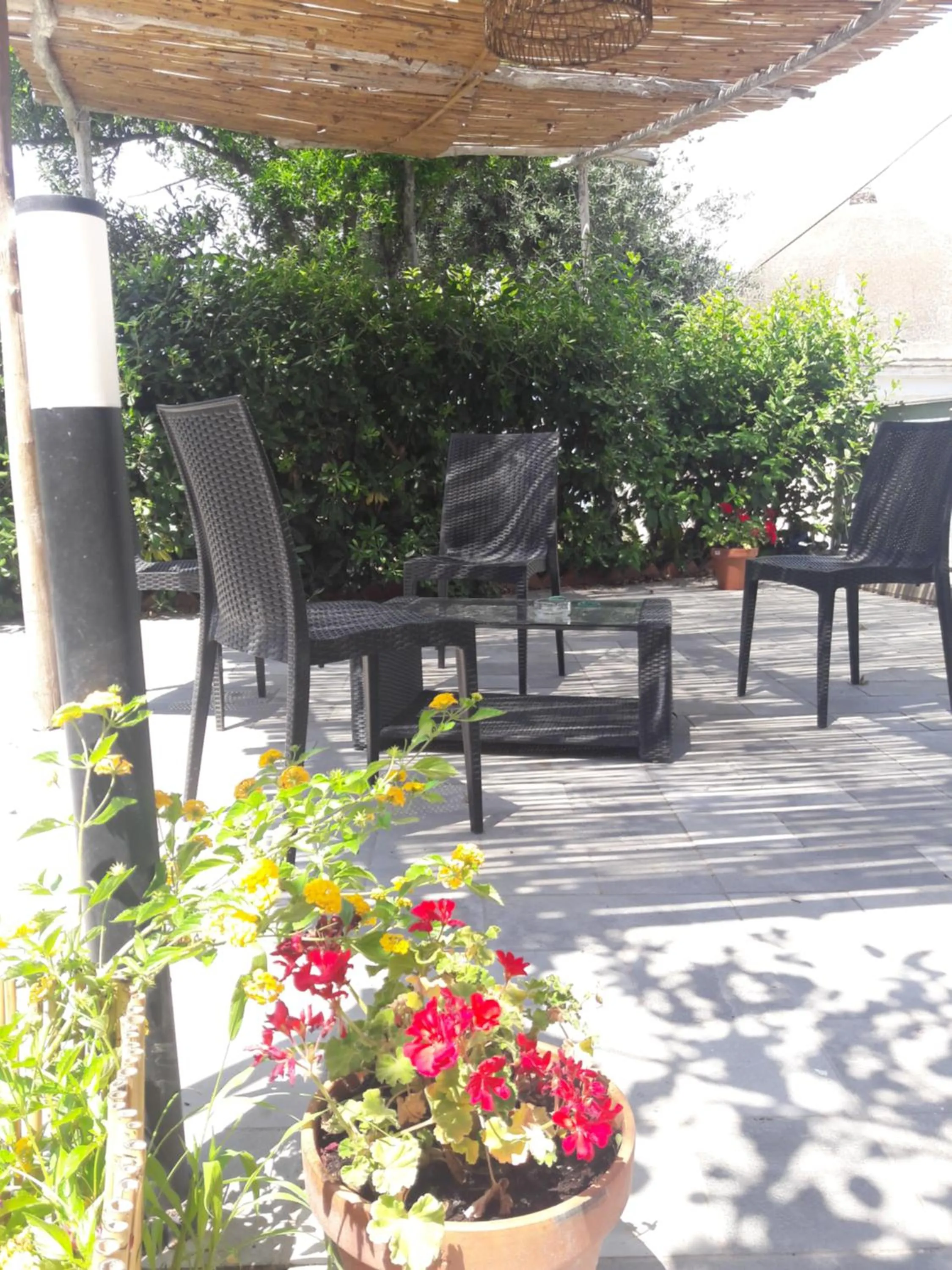 Patio in Sonnino B&B