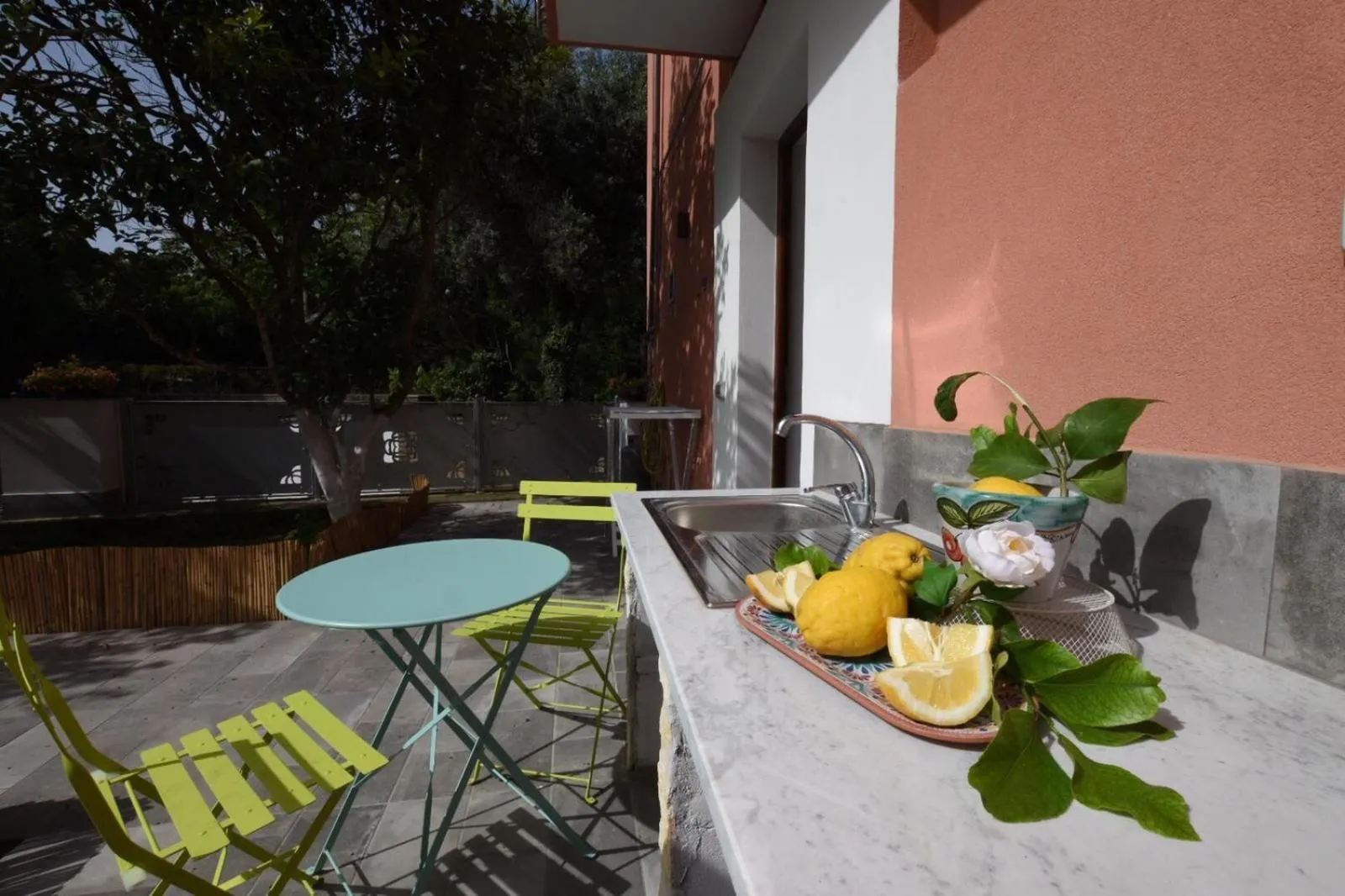 Balcony/Terrace in Sonnino B&B