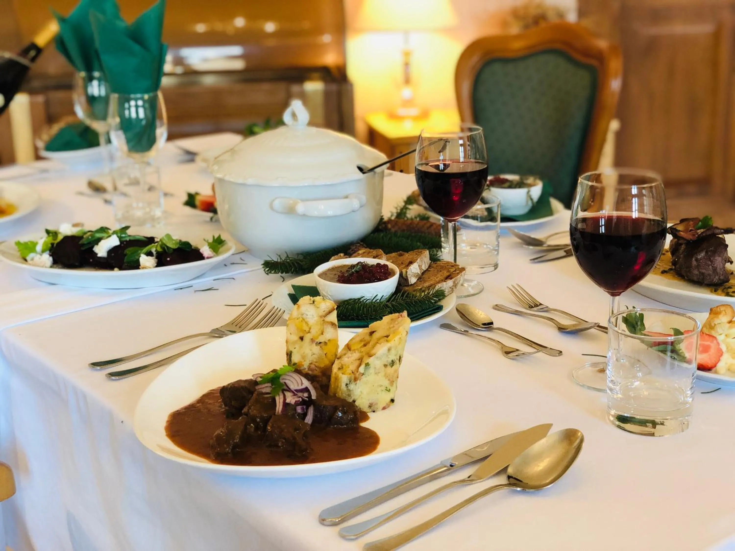 Restaurant/places to eat in Wellness Hotel Zámeček