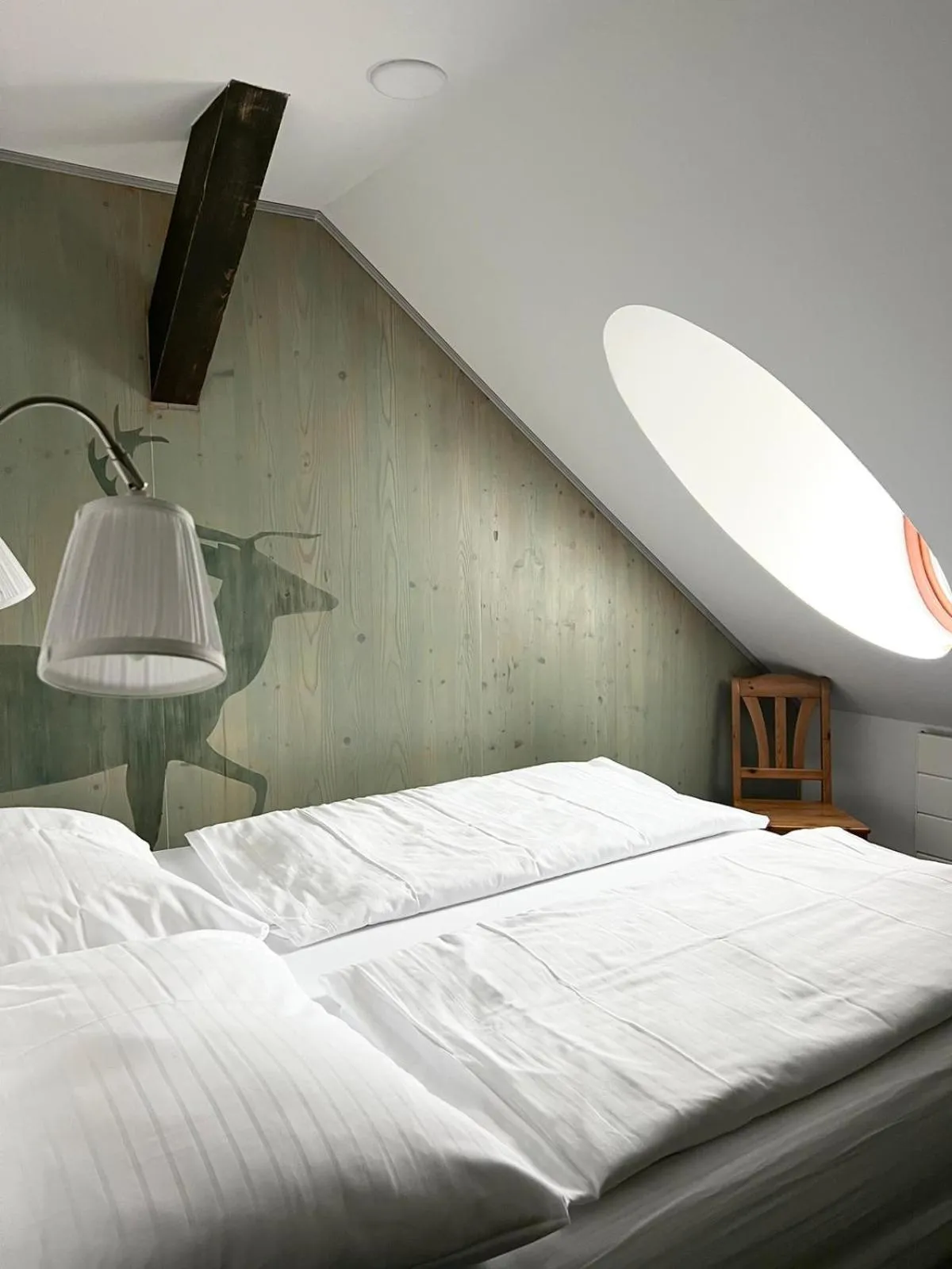 Bed in Wellness Hotel Zámeček