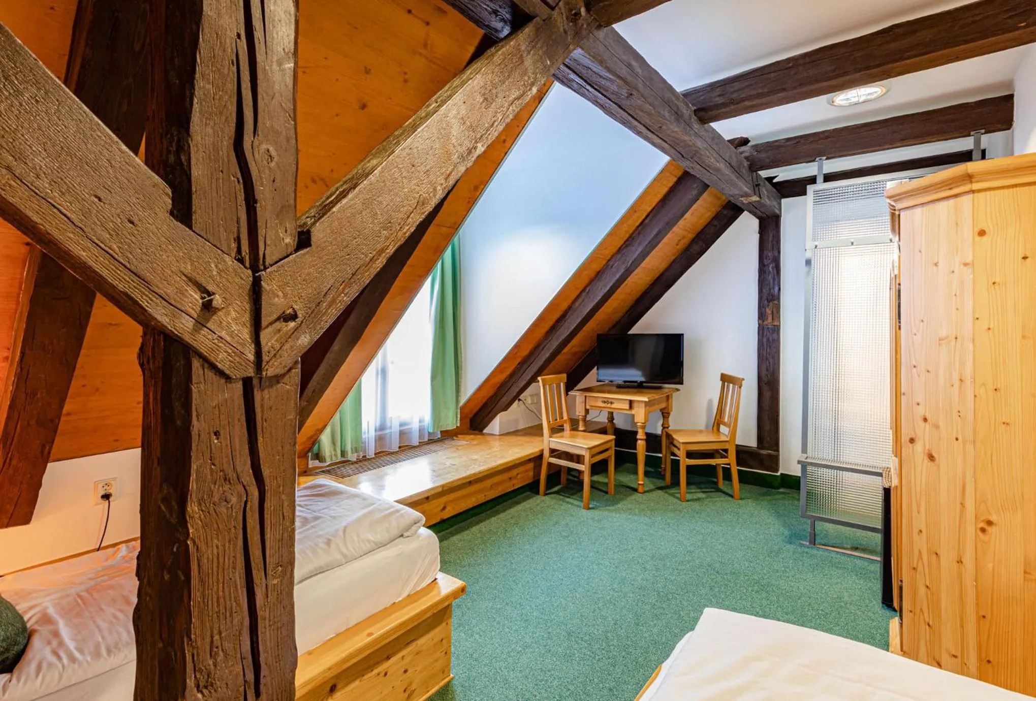 Bedroom, Bed in Wellness Hotel Zámeček