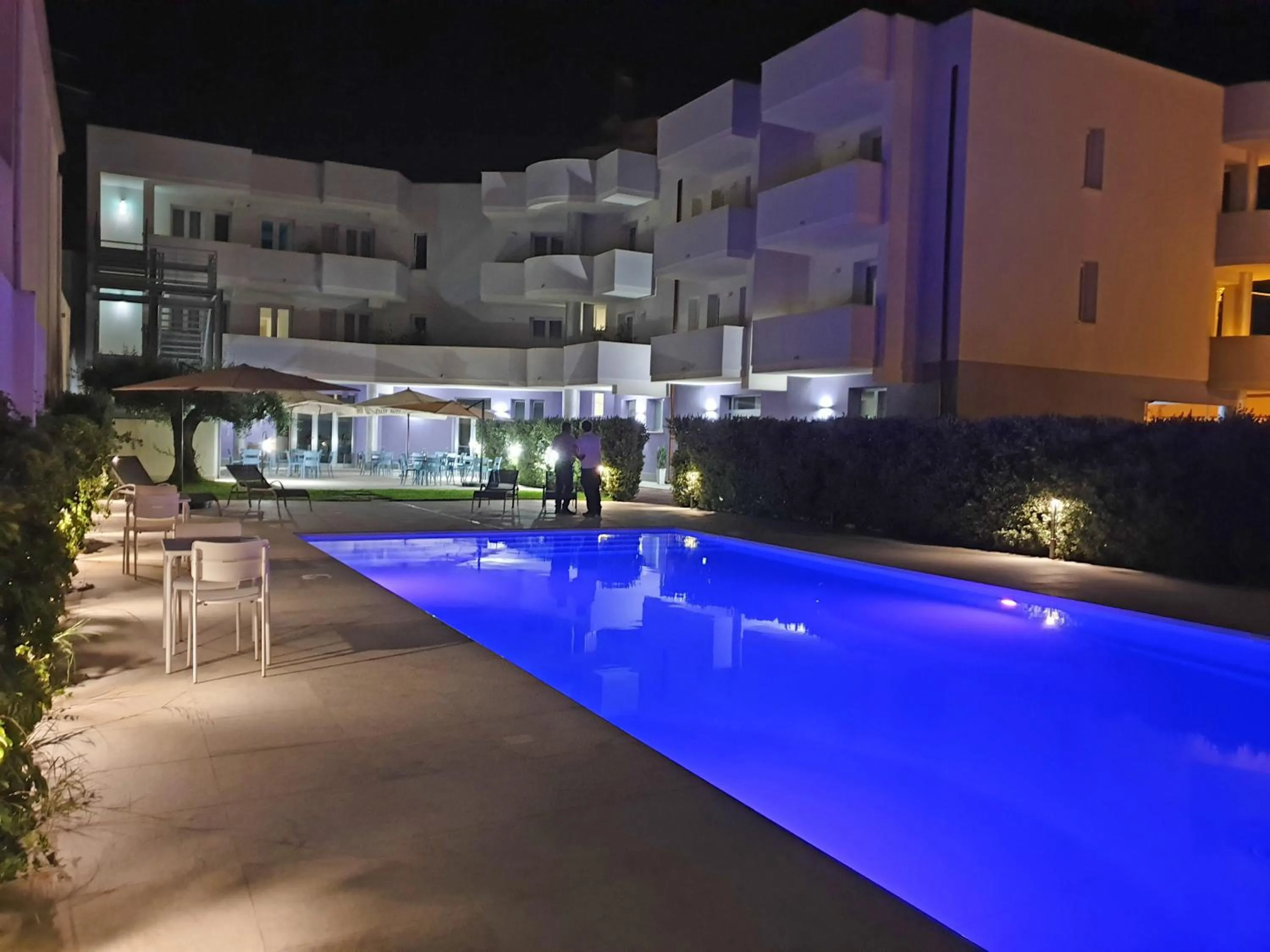 Pool view in Travini Hotel Residence