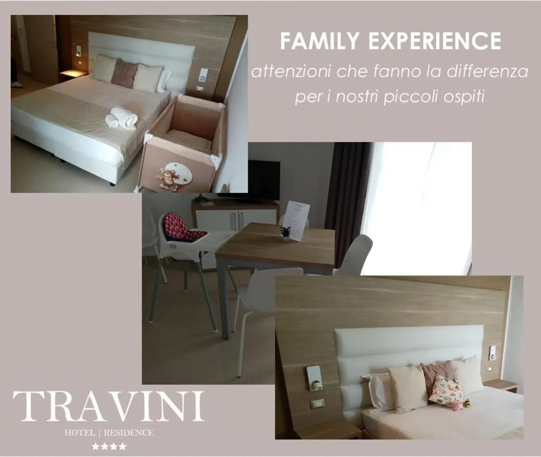 young children, Bed in Travini Hotel Residence