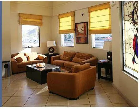 Lobby or reception in Hotel Plaza las Quintas