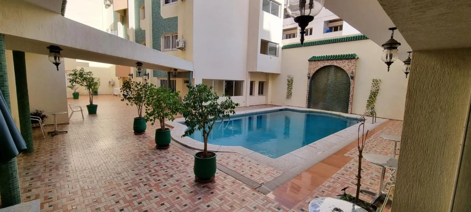 Swimming pool in Hotel Splendid