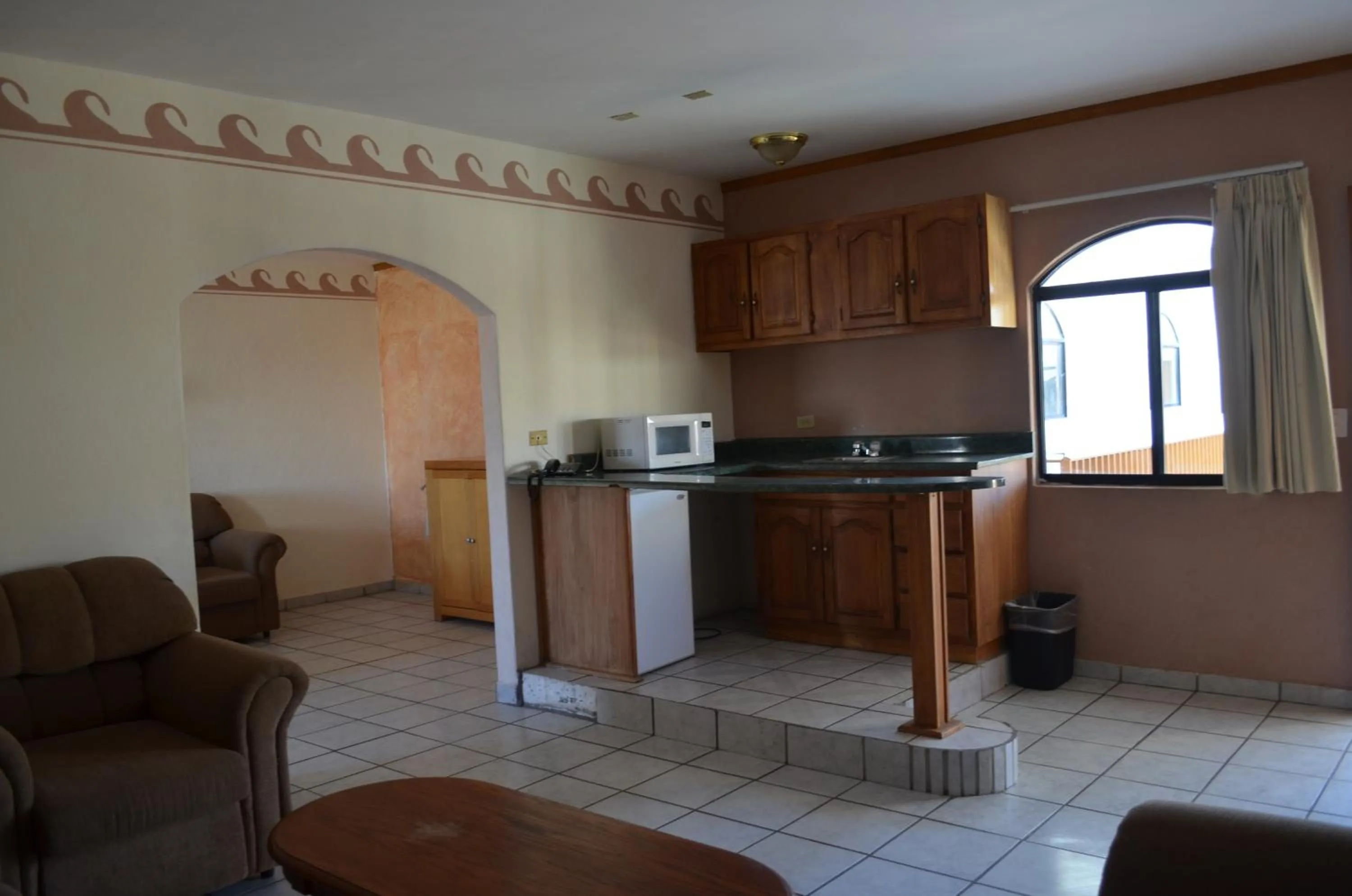 Kitchen or kitchenette in Hotel Paraiso