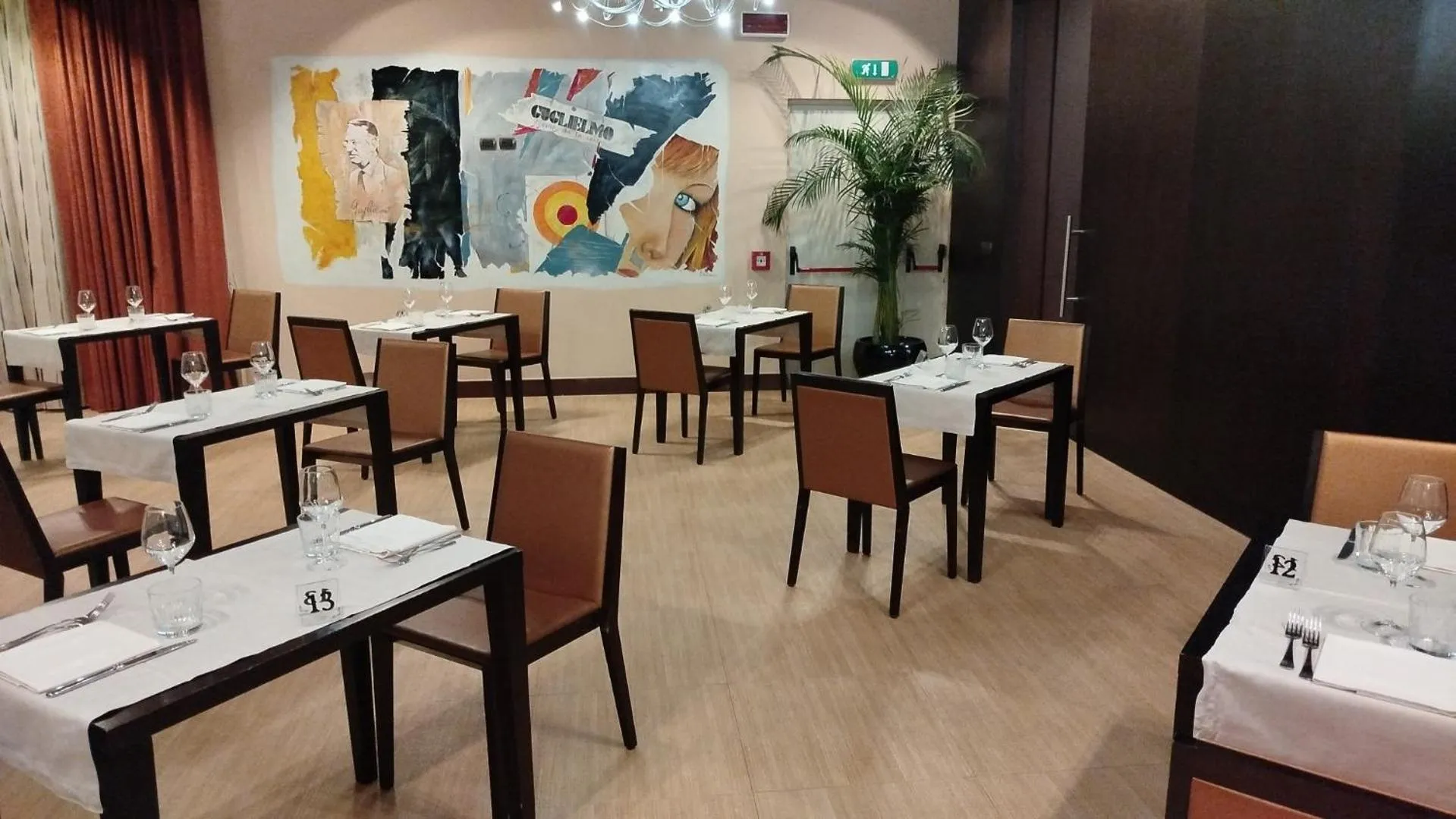 Restaurant/places to eat in Hotel Guglielmo