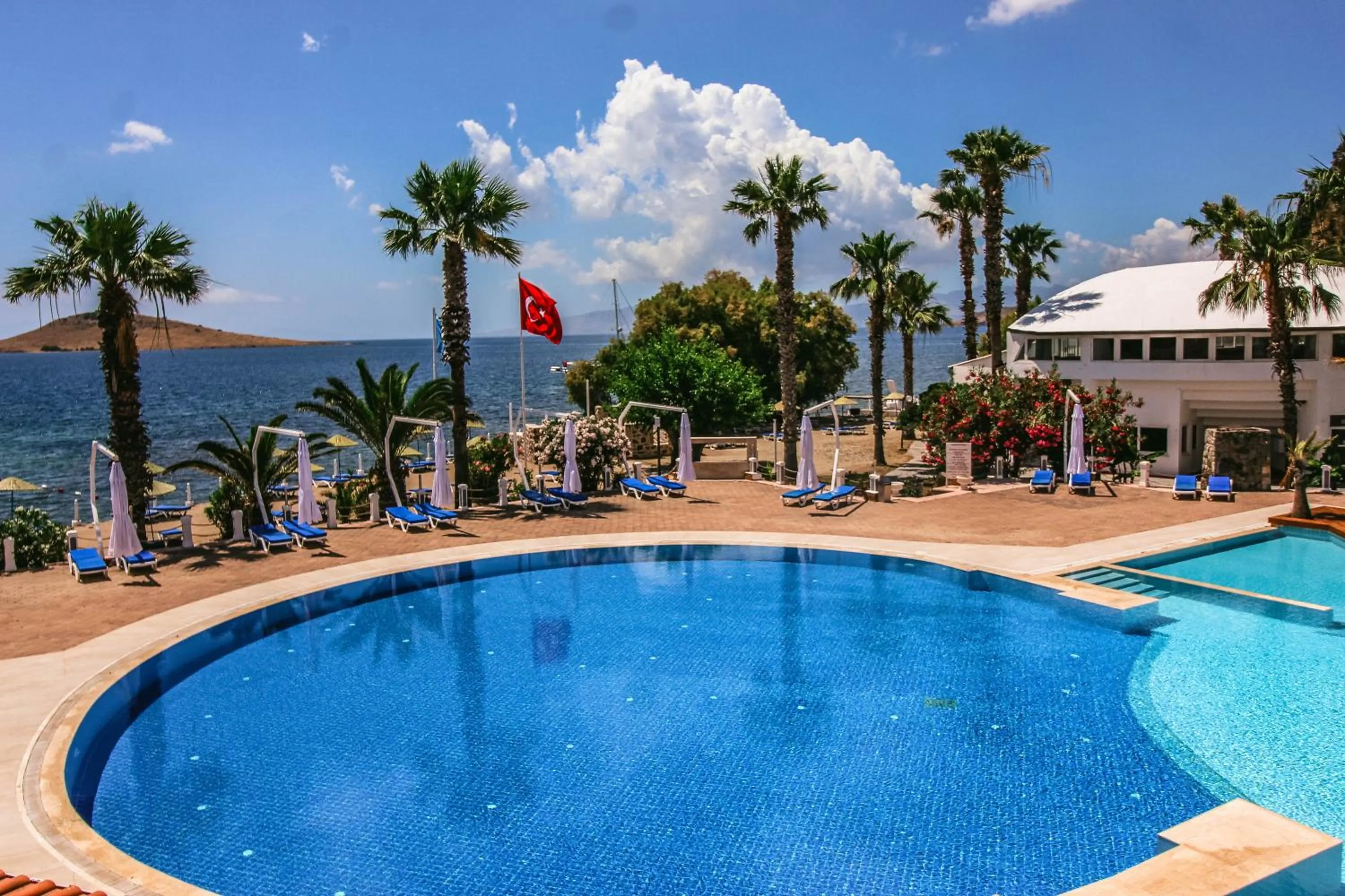 Swimming pool in Club Muskebi