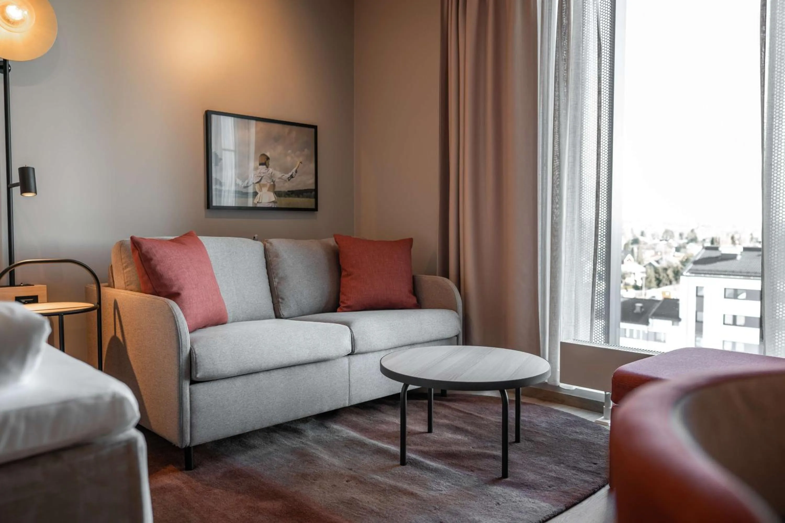 Bedroom in Scandic Hamar