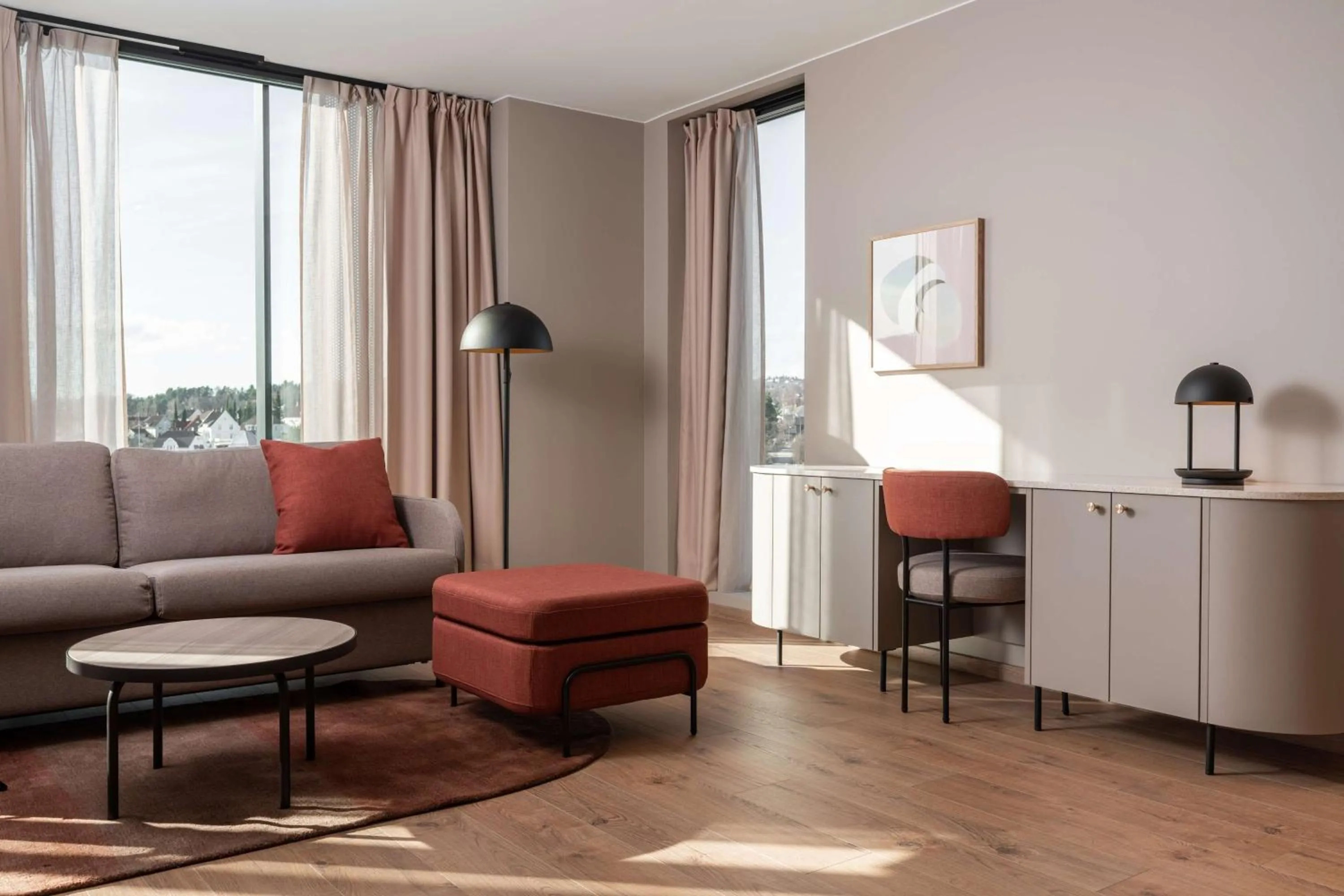 Photo of the whole room in Scandic Hamar