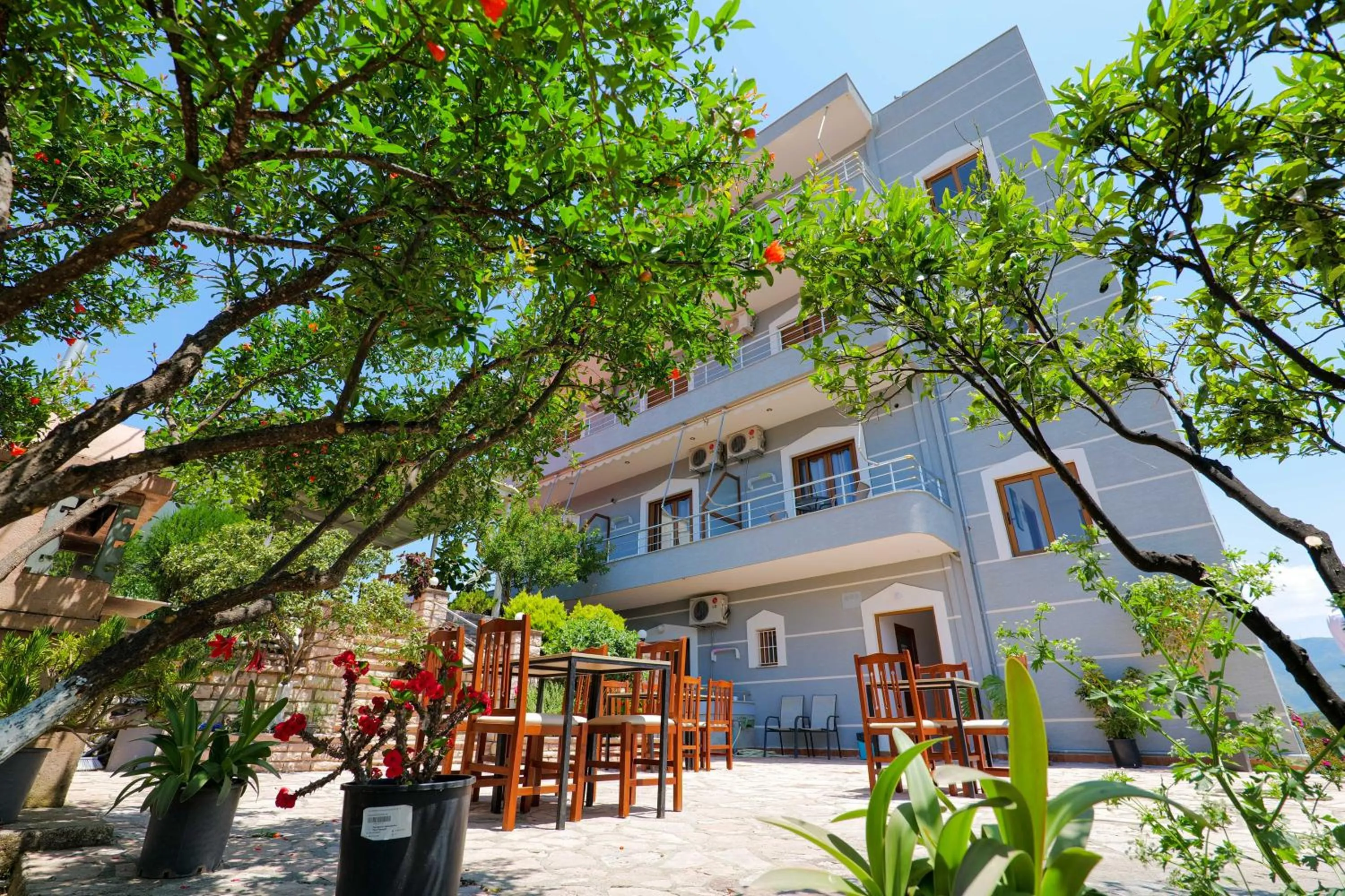 Property building in Hotel Milo Ksamil
