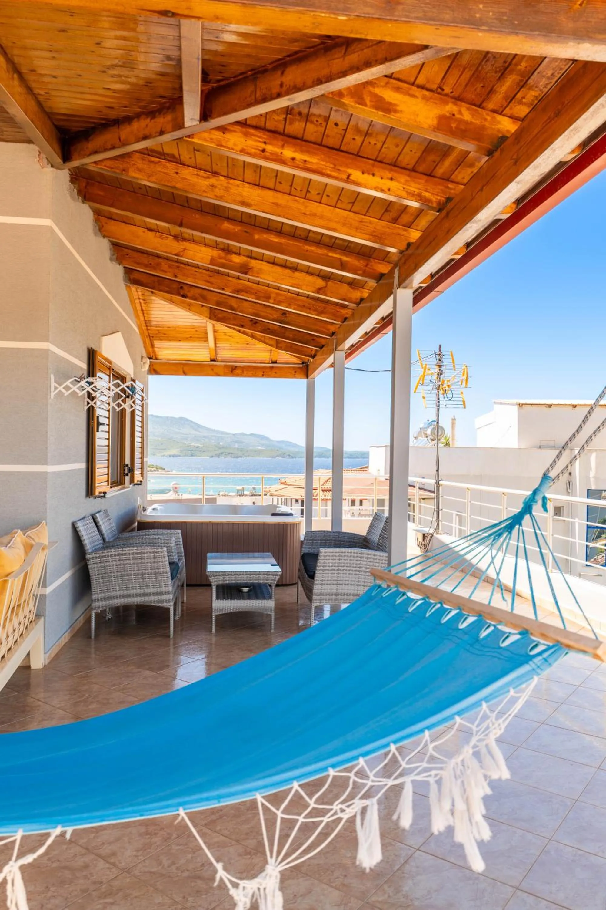 Sea view in Hotel Milo Ksamil