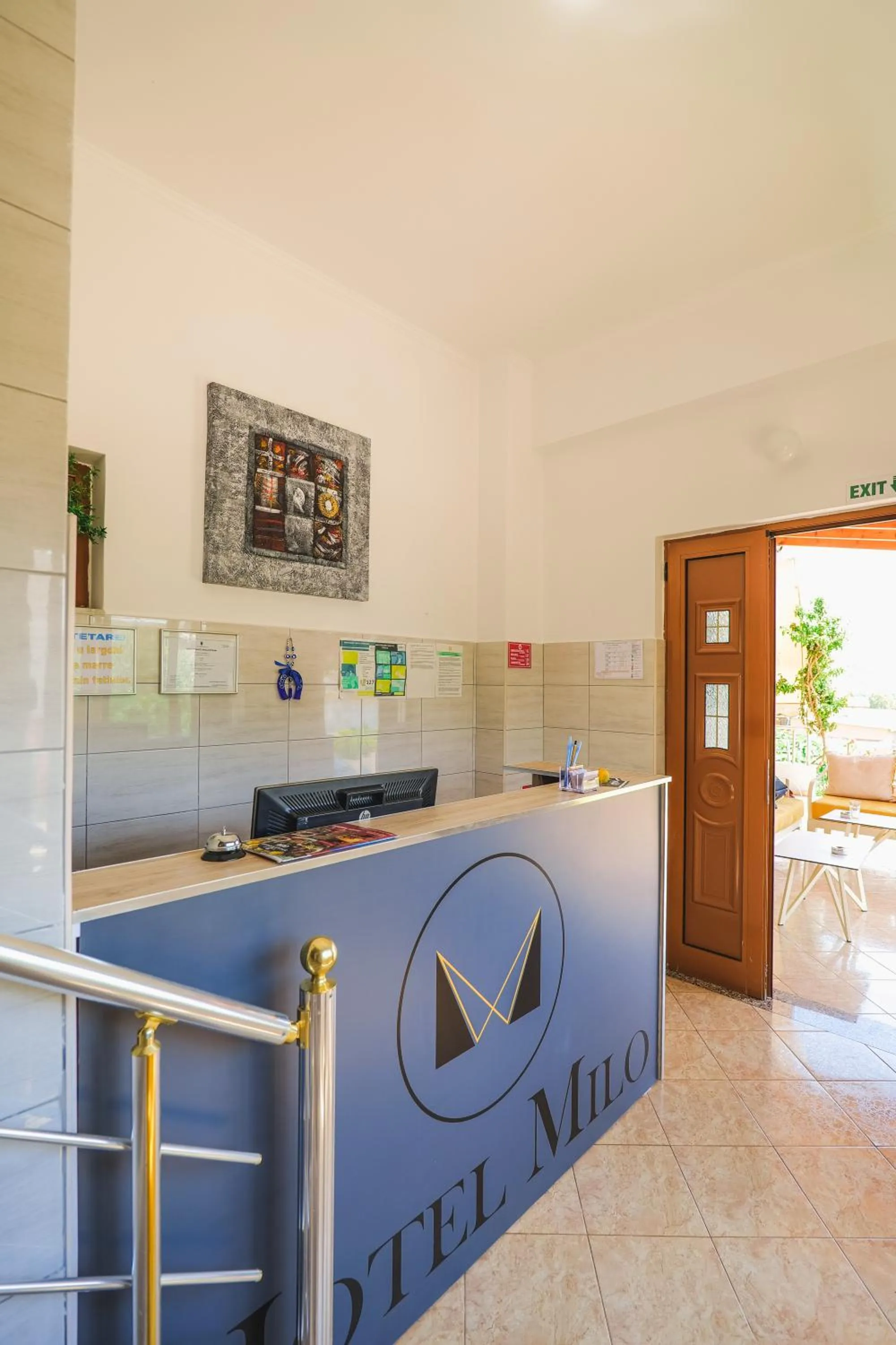 Property logo or sign in Hotel Milo Ksamil