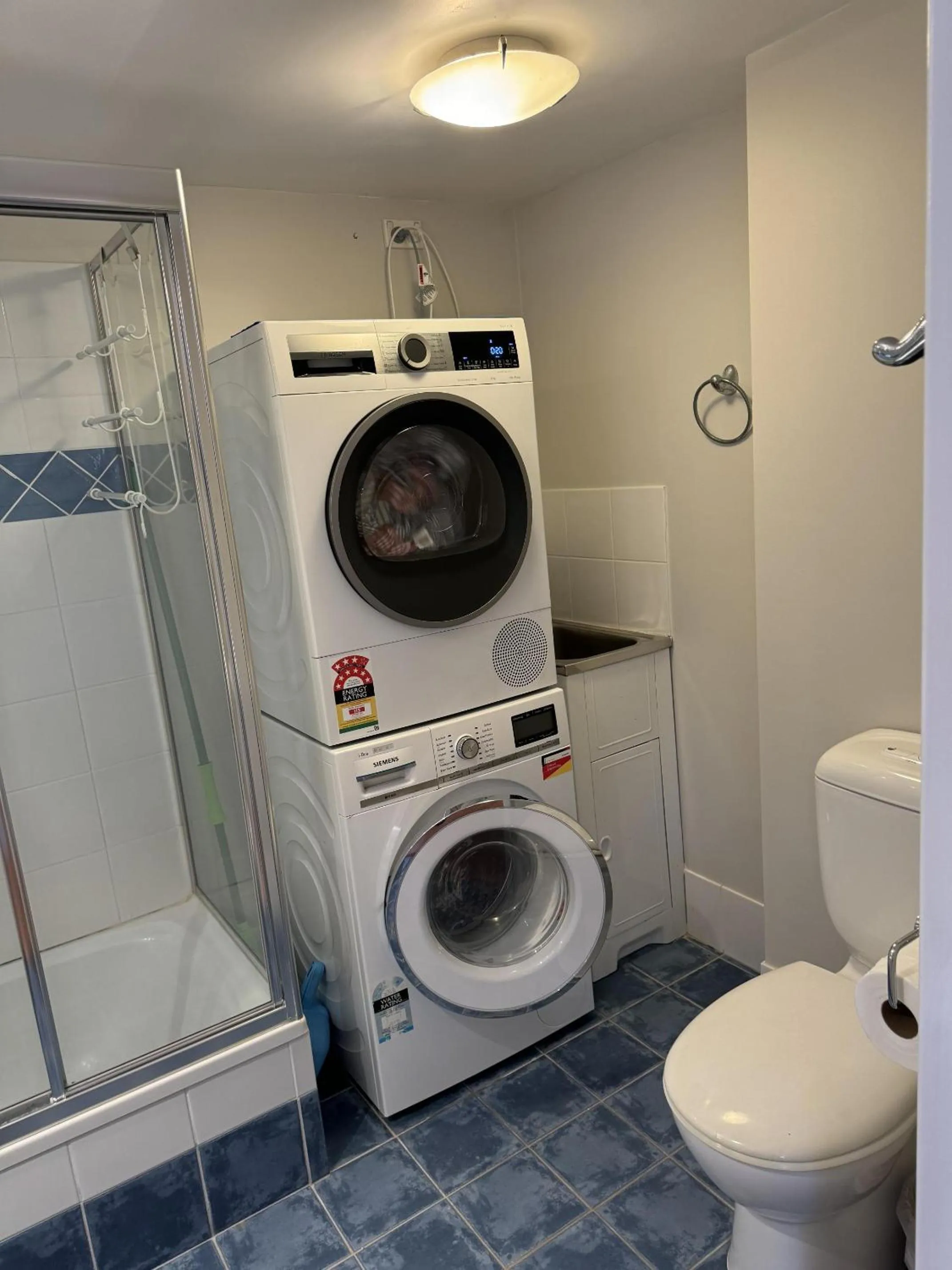 Toilet in Sandrift Beachfront Apartments