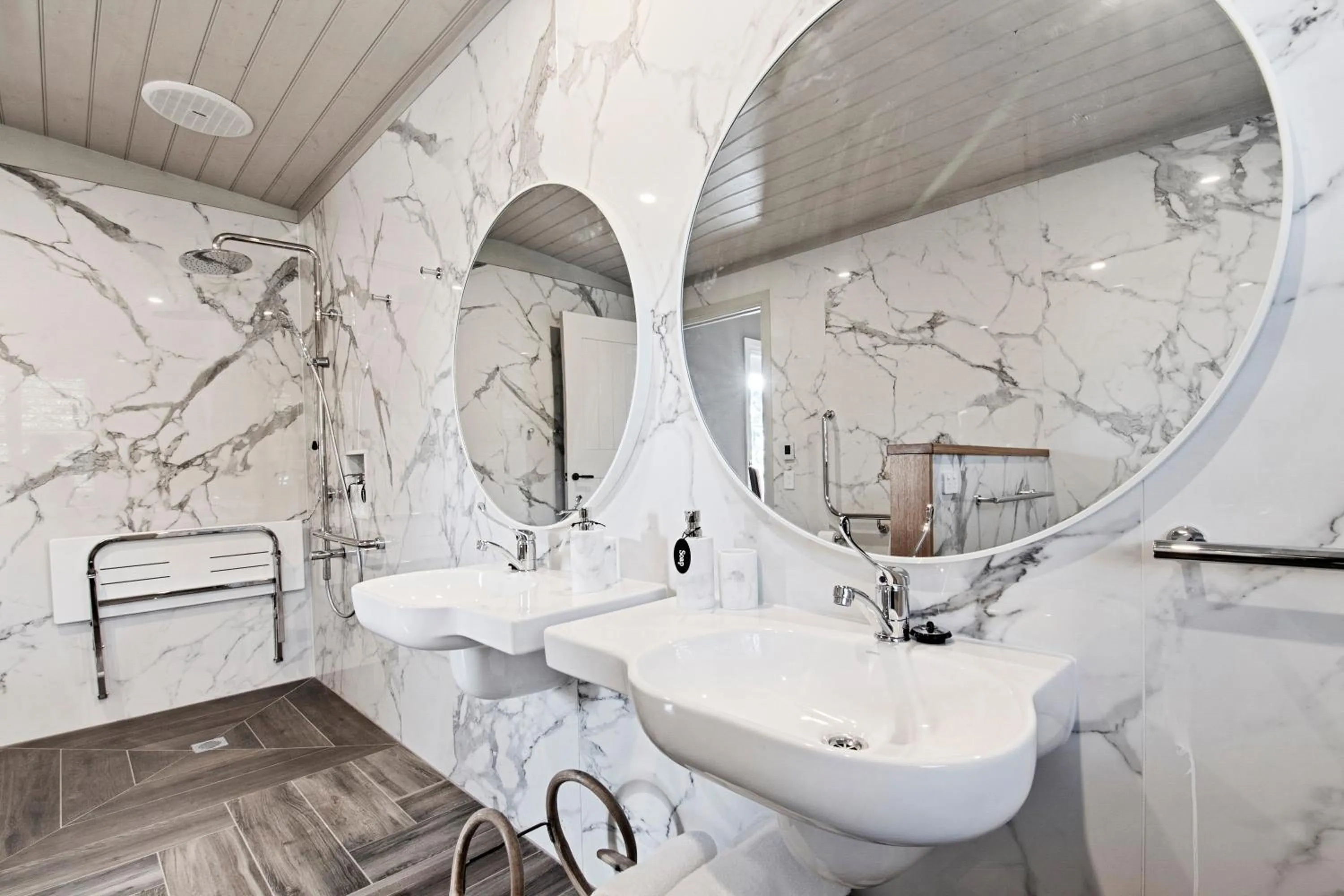 Shower in The Rivulet