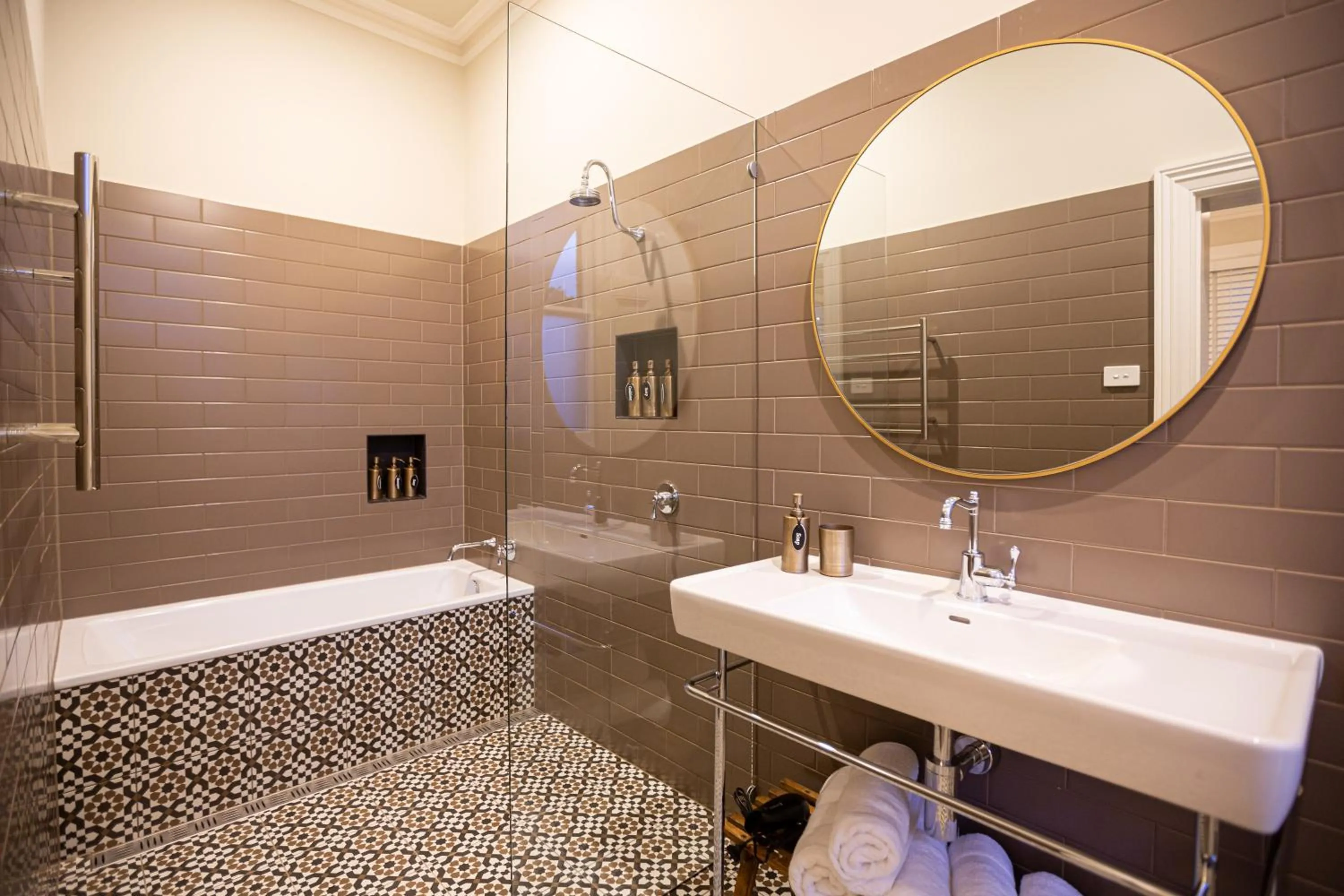 Shower in The Rivulet