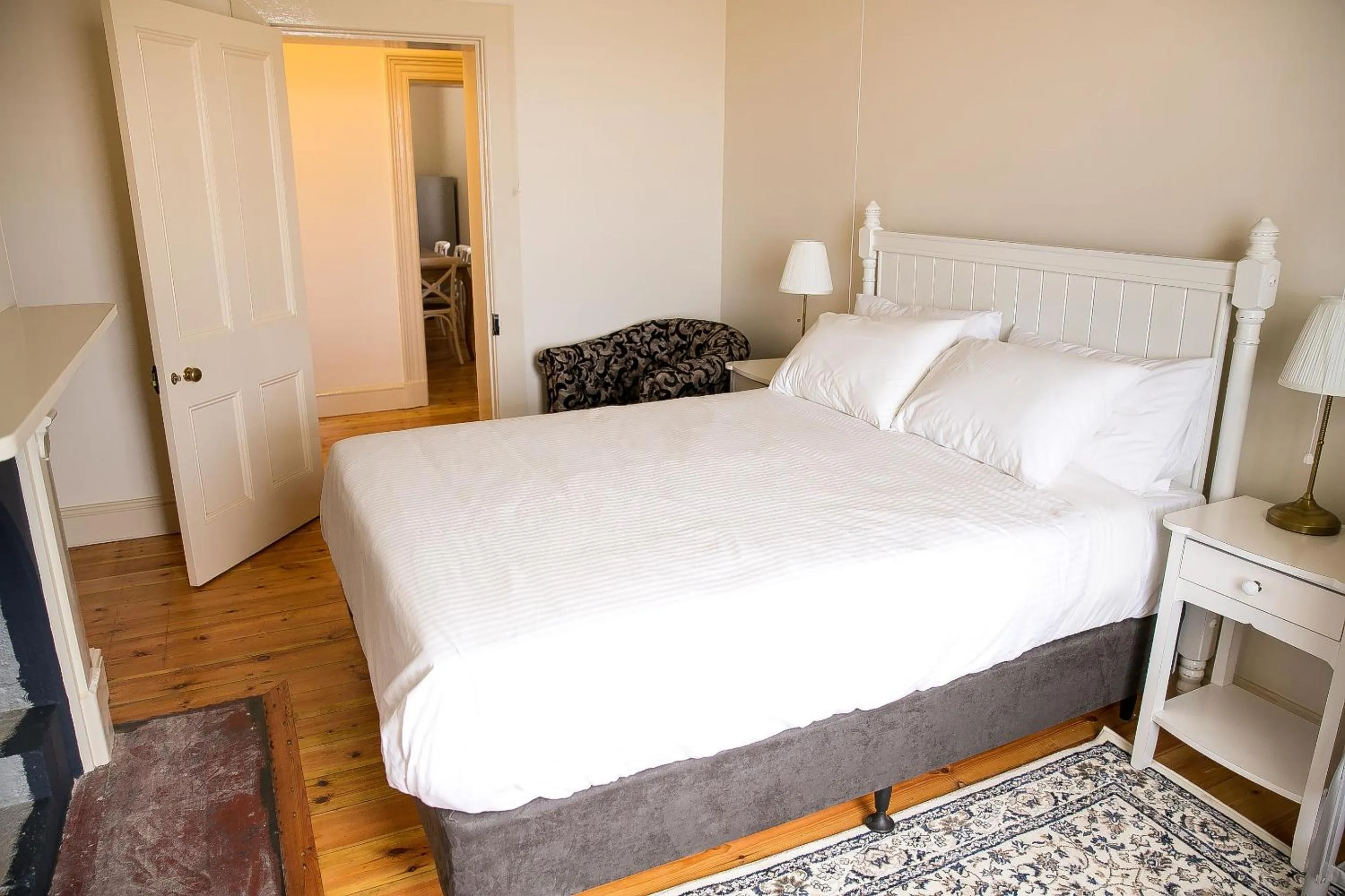 Bed in Cape Nelson Lighthouse