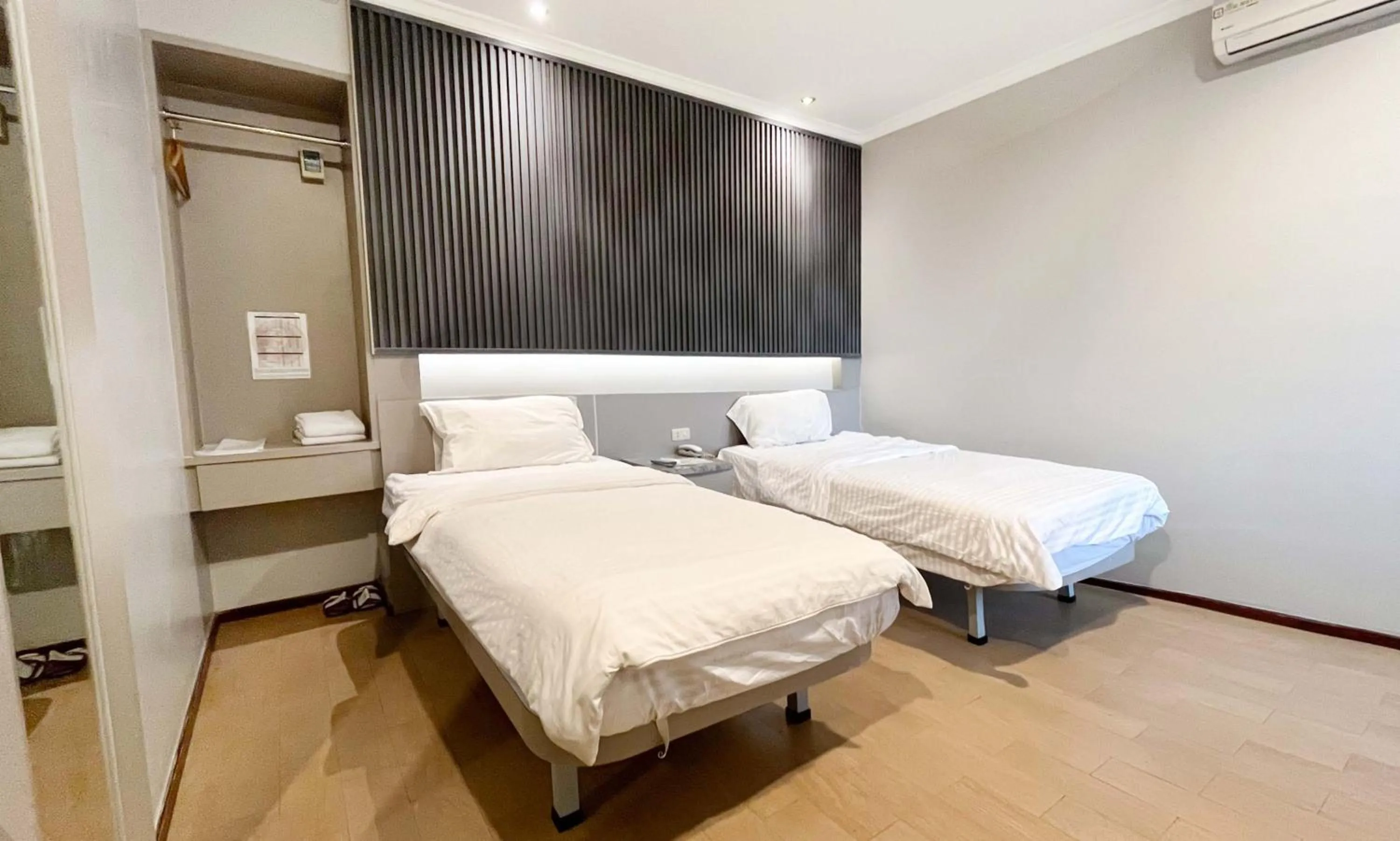 Bed in G-Hotel Pontianak