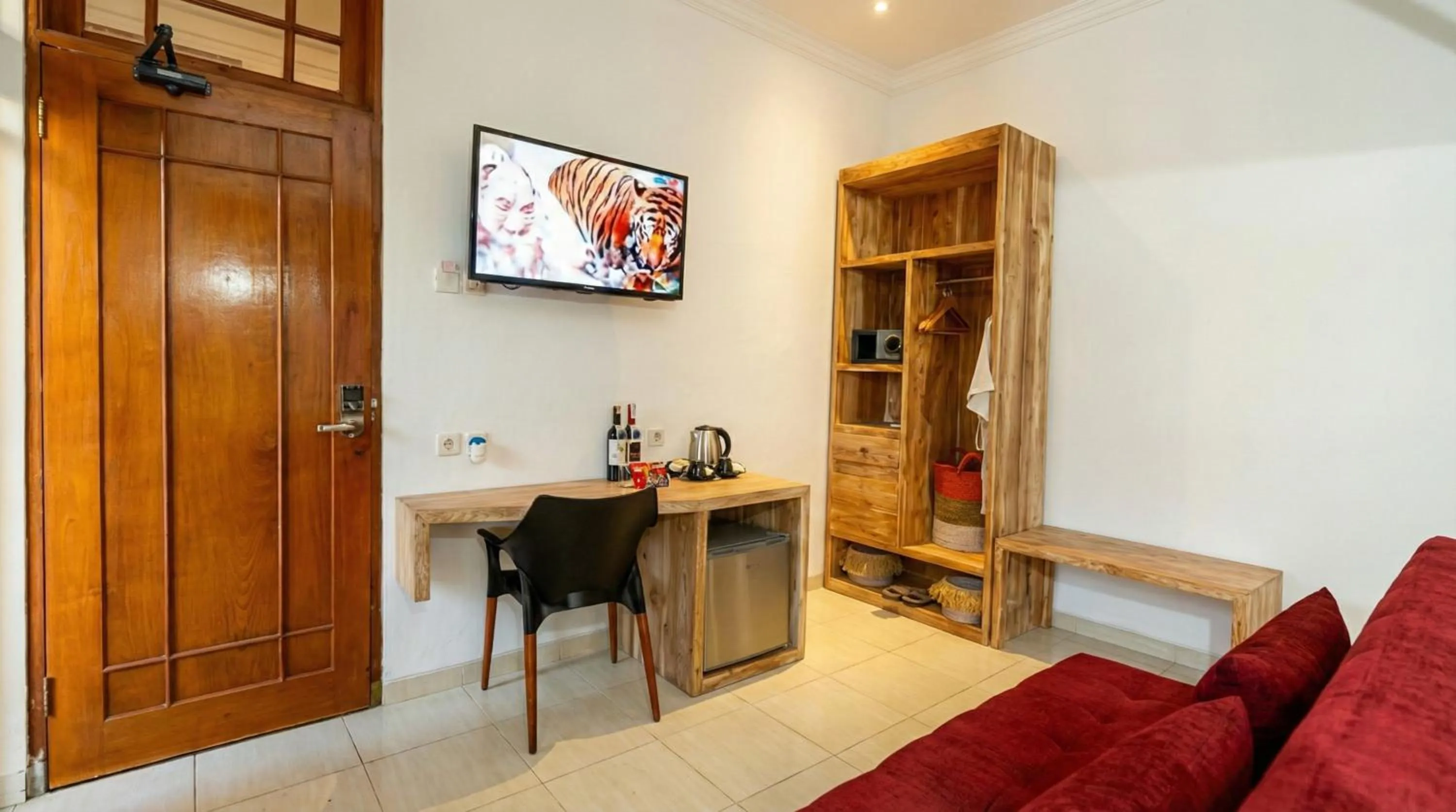 Bedroom in 18 Suite Villa Kuta