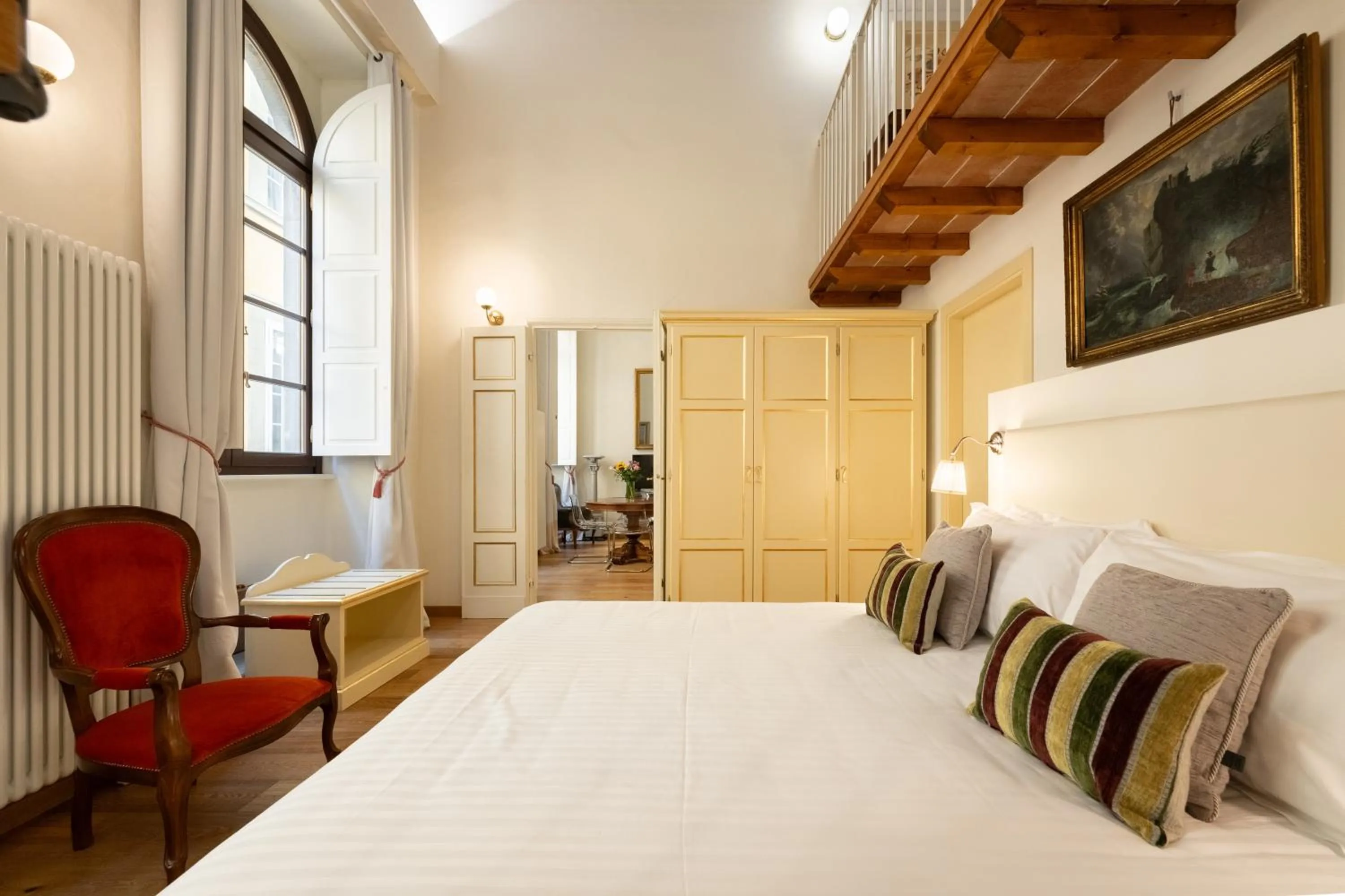 Bed in Palazzo D'Ambra Residenza d'Epoca