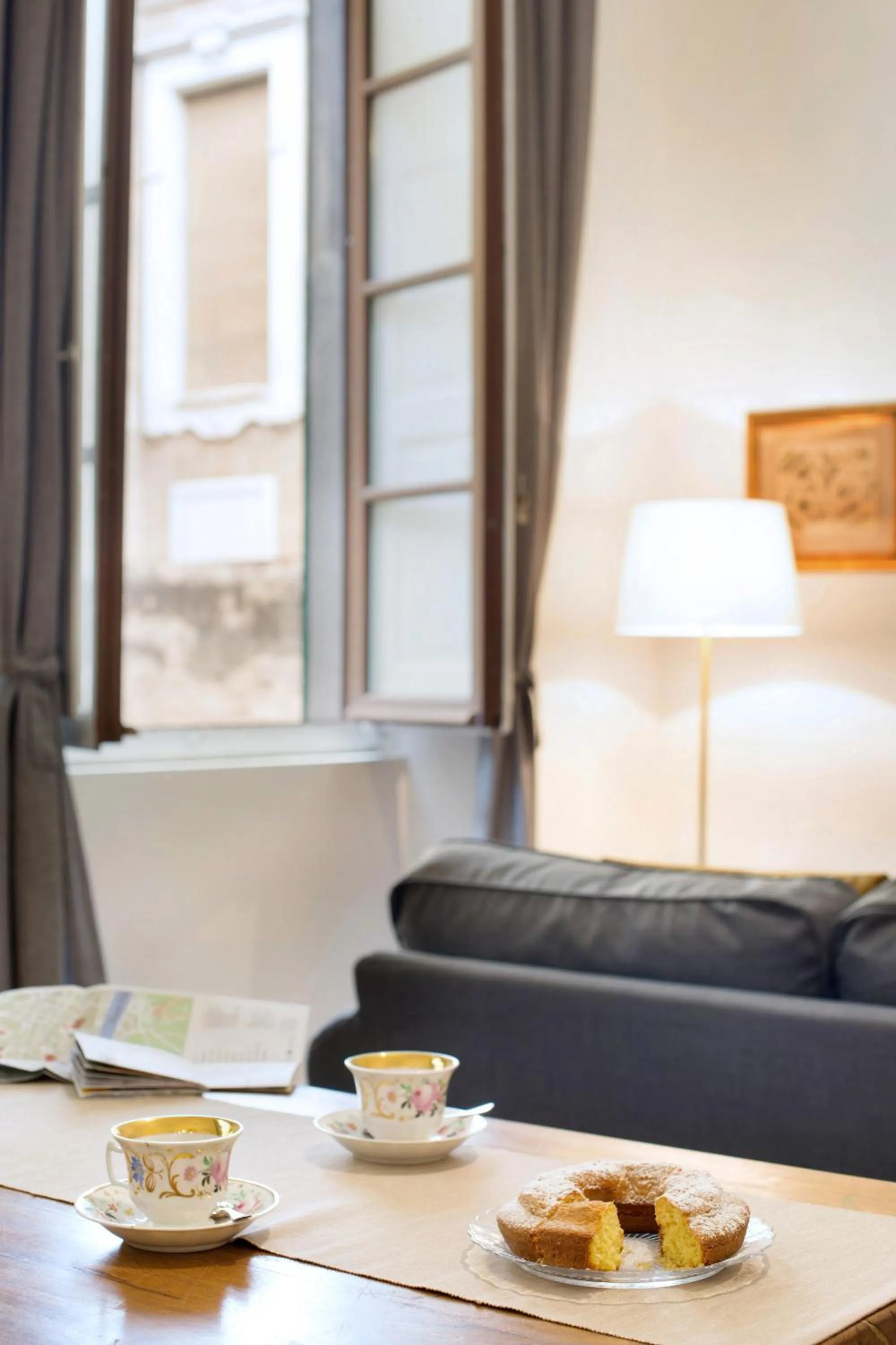 Living room in Palazzo D'Ambra Residenza d'Epoca