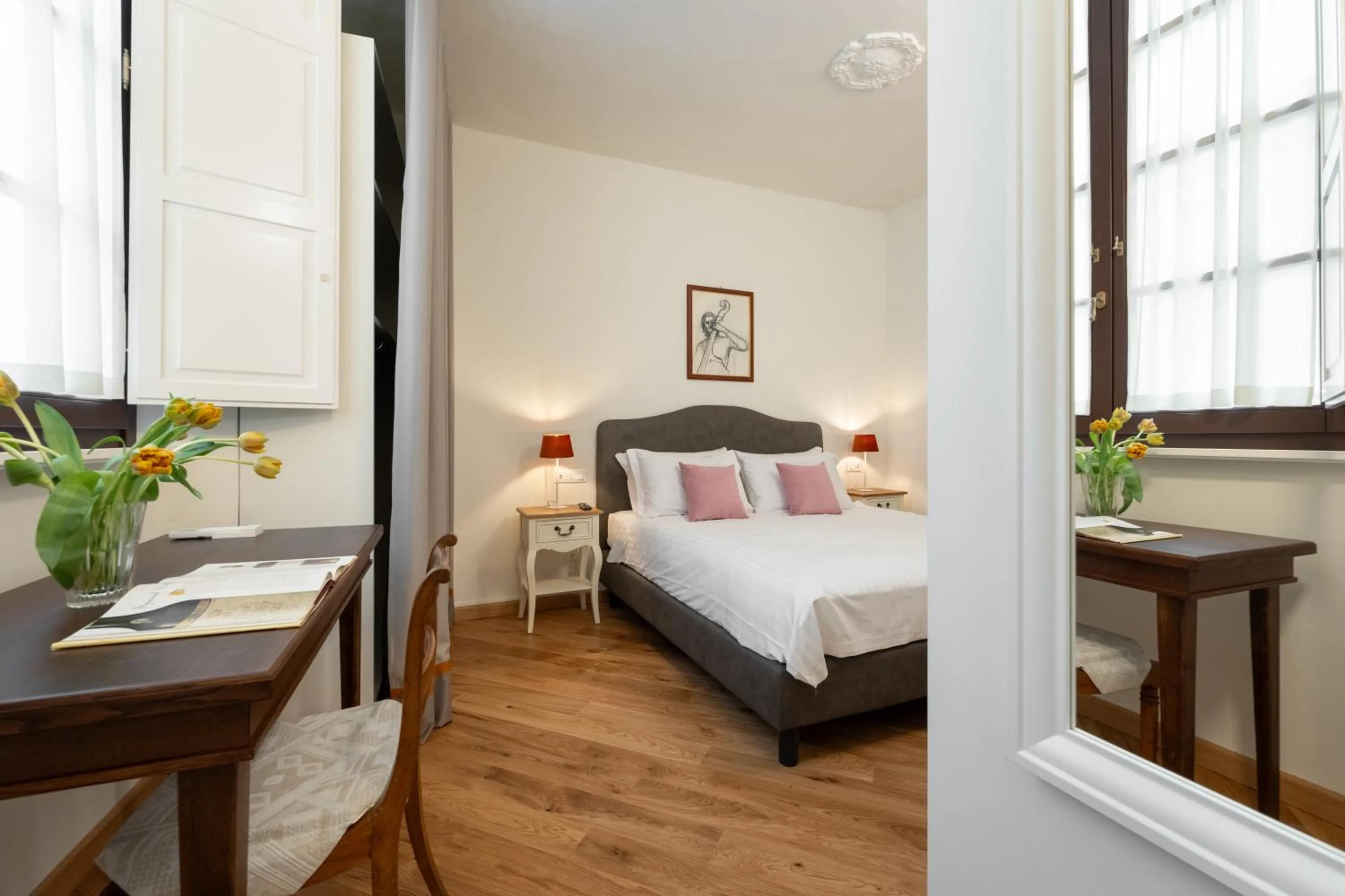 Bed in Palazzo D'Ambra Residenza d'Epoca