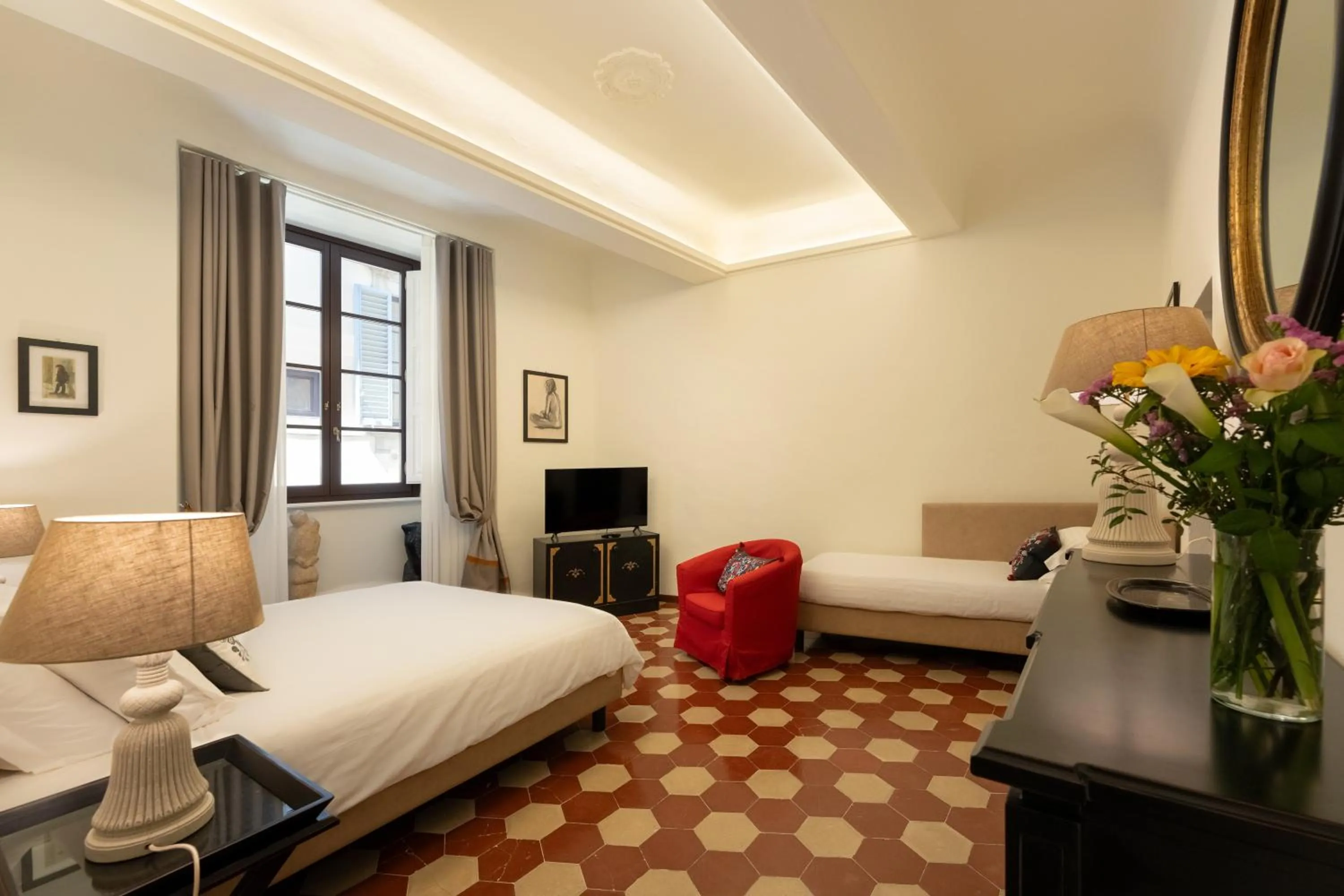 Bed in Palazzo D'Ambra Residenza d'Epoca