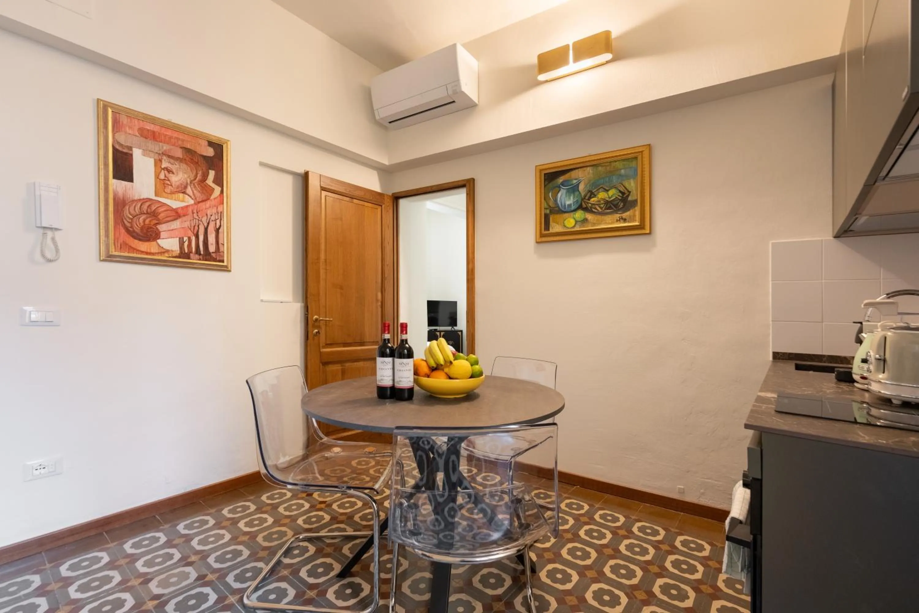 Kitchen or kitchenette in Palazzo D'Ambra Residenza d'Epoca