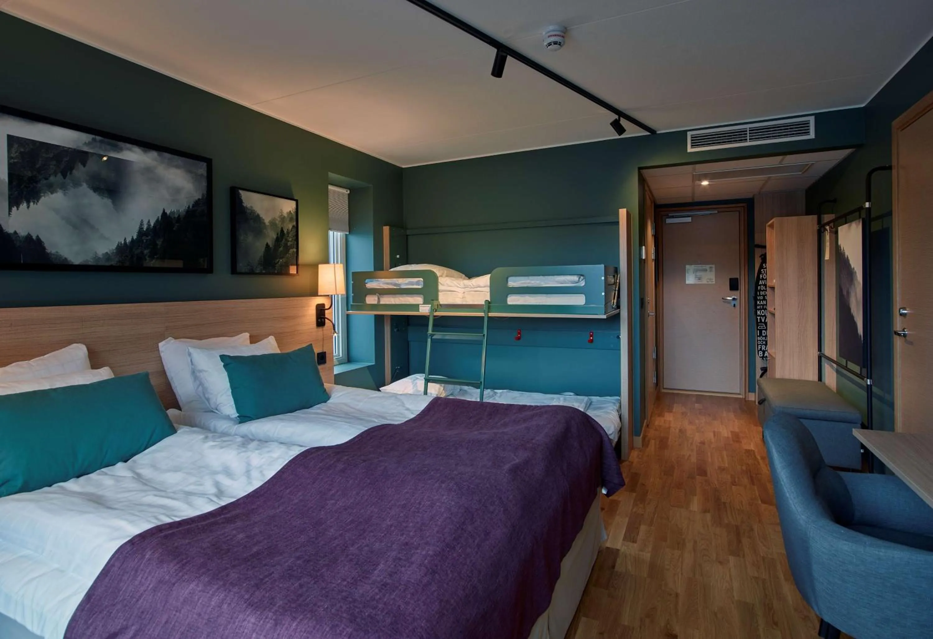 Bedroom, Bed in Scandic Örnsköldsvik