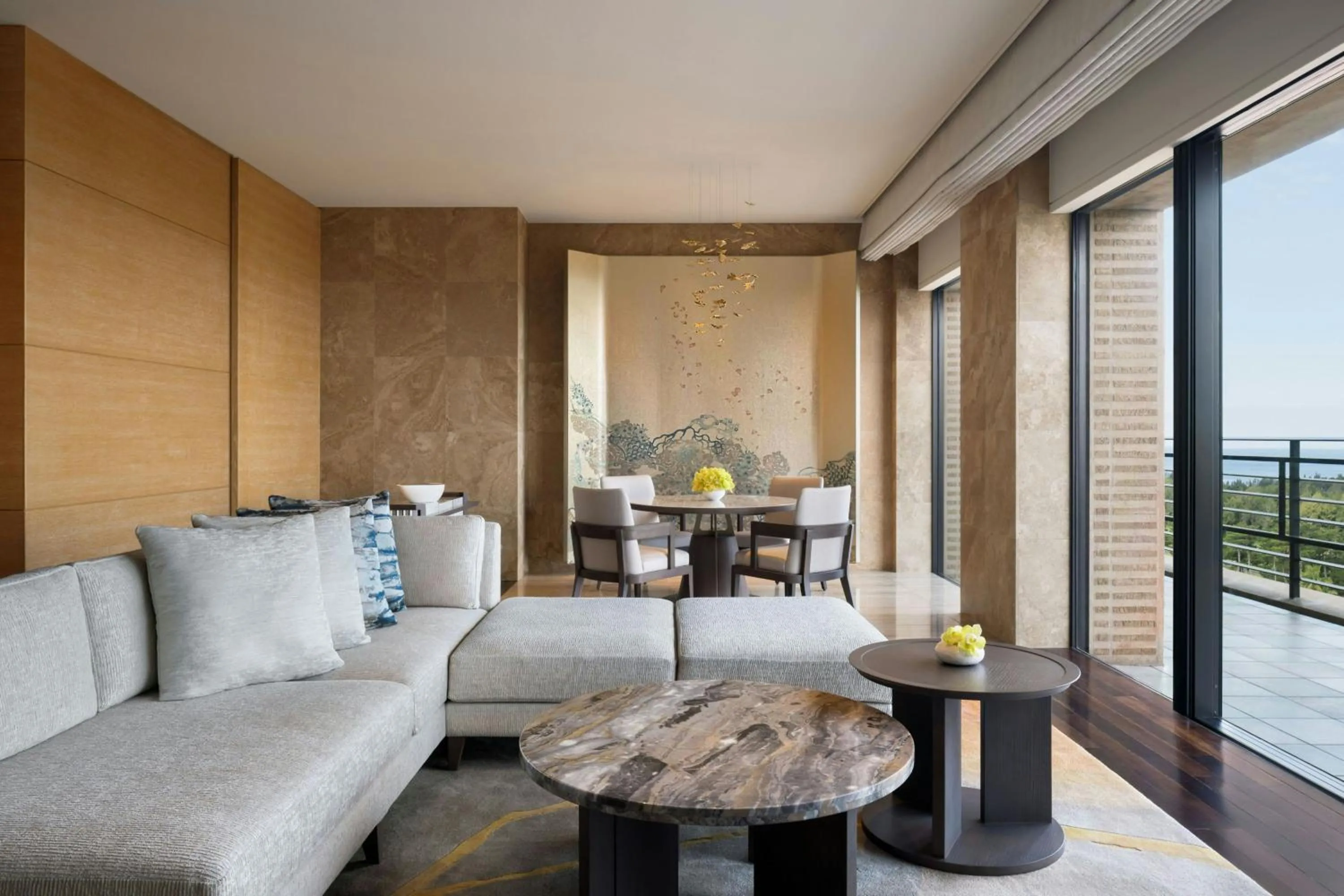 Bedroom in The Ritz-Carlton Okinawa