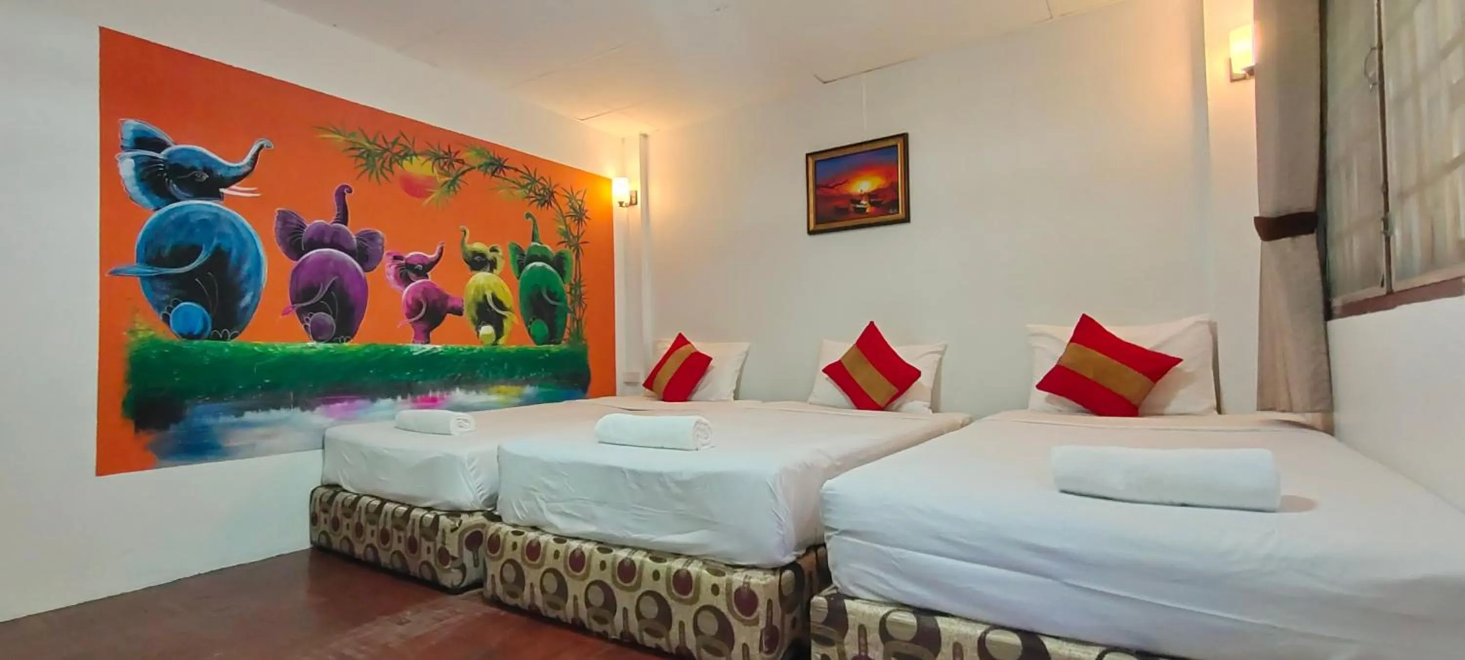 Bed in Born Guest House